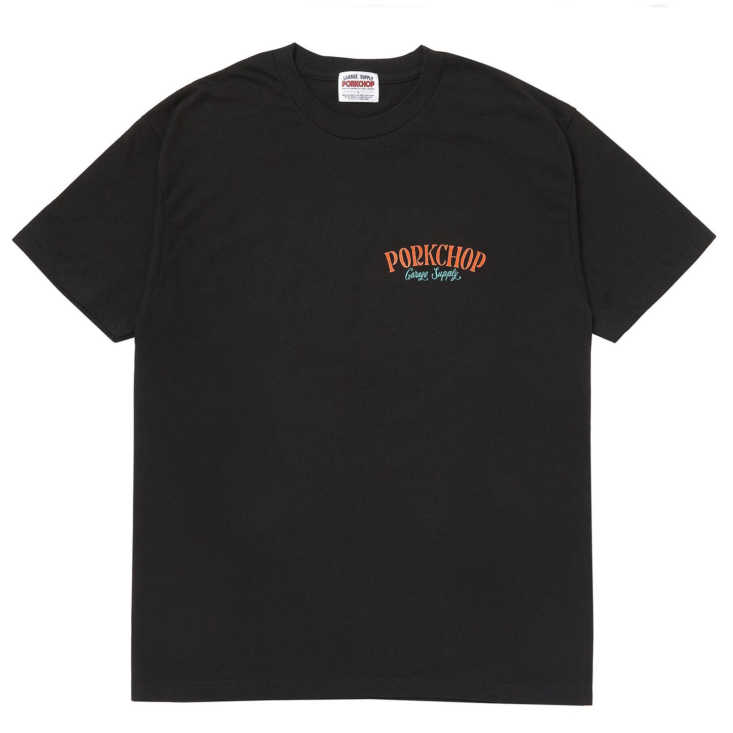 PORK BACK TEE BLACK