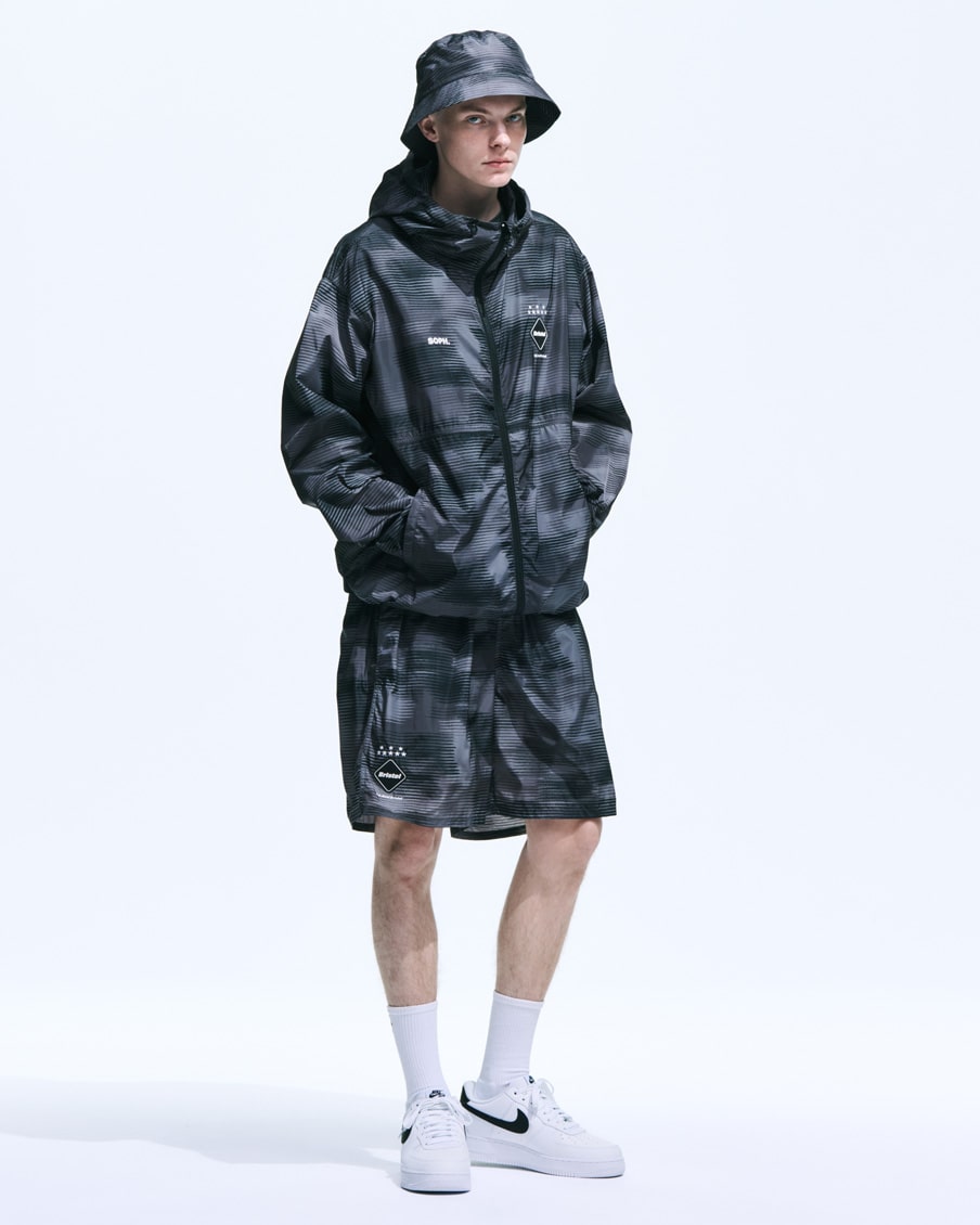 SPEED CAMO HOODED BLOUSON