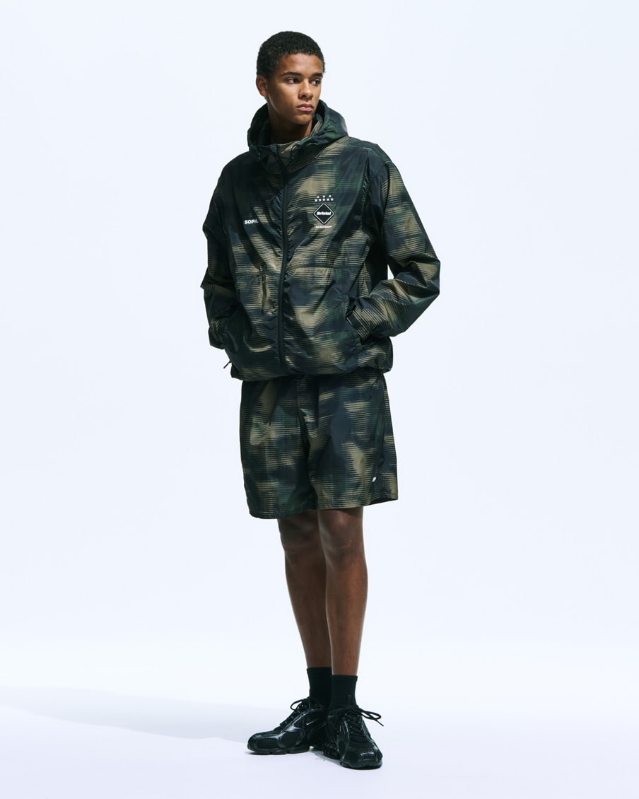 SPEED CAMO HOODED BLOUSON