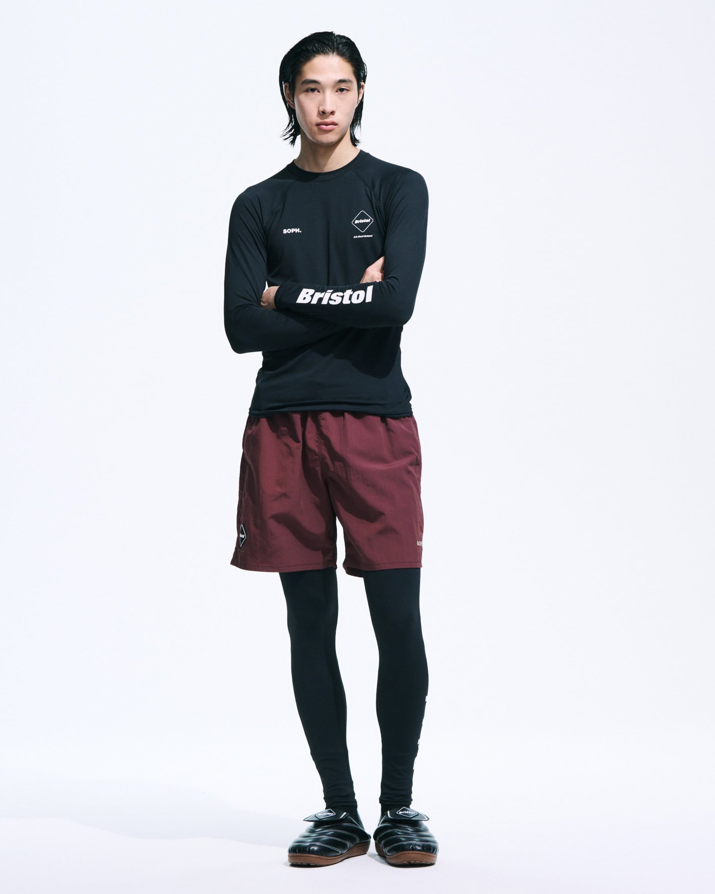 UNDERLAYER CREWNECK TOP