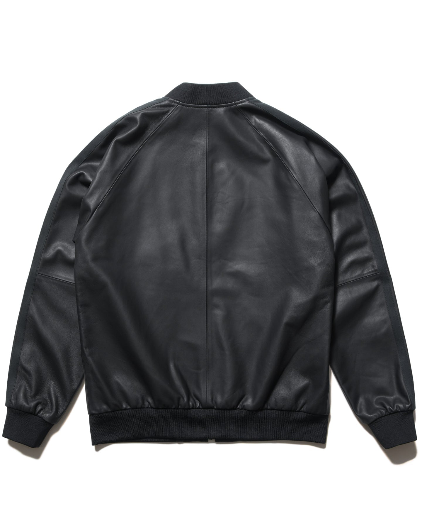 LEATHER TRACK JACKET