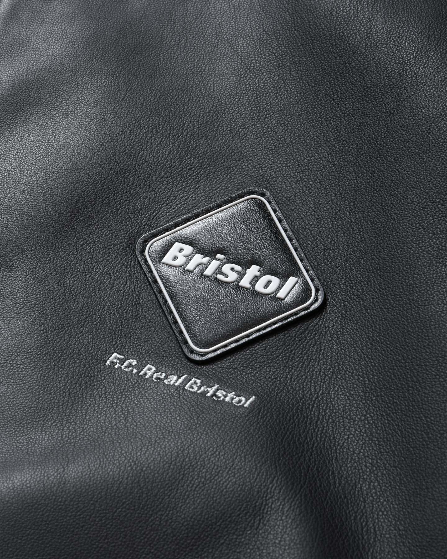 LEATHER TRACK JACKET