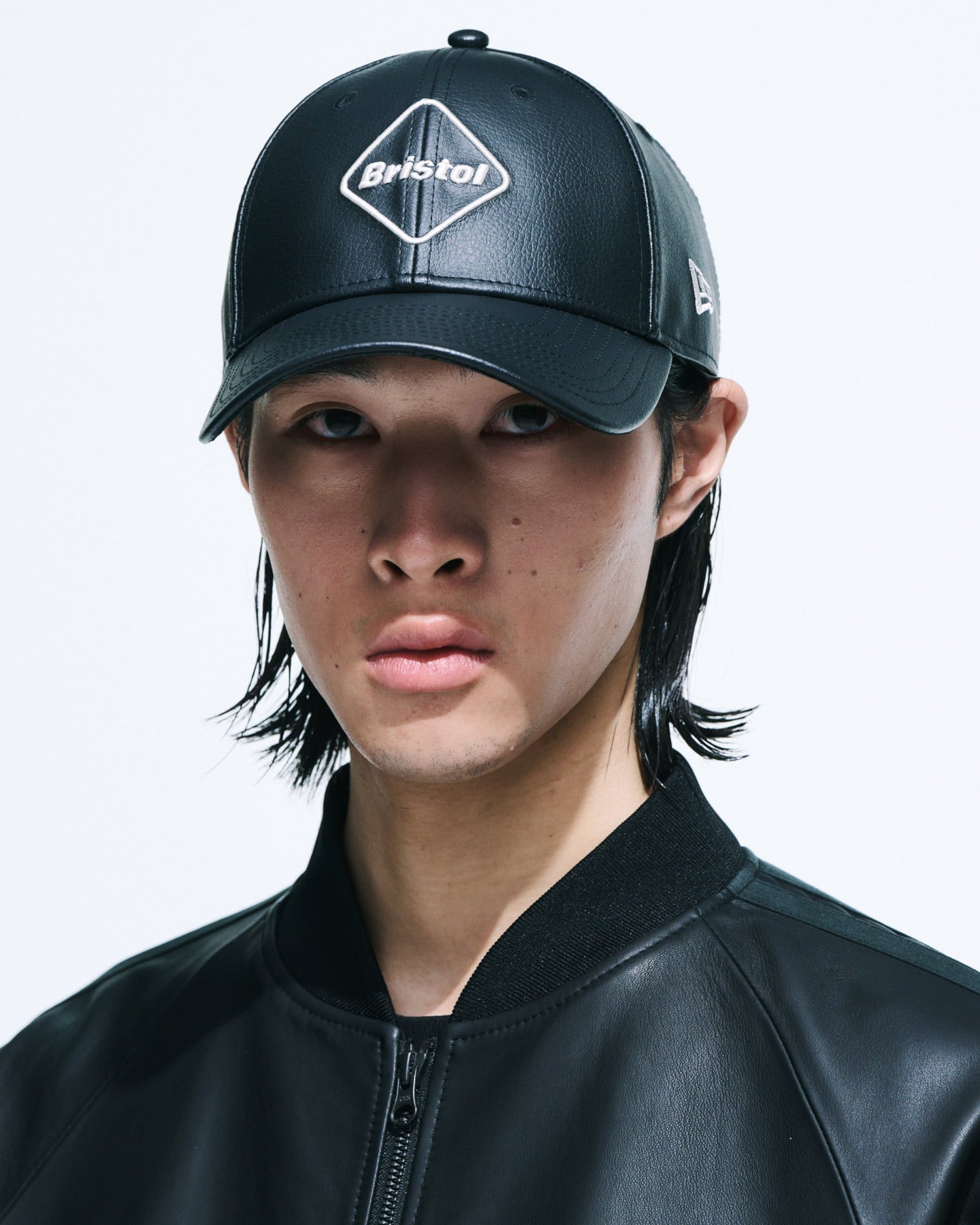 NEW ERA EMBLEM 9FORTY SYNTHETIC LEATHER CAP