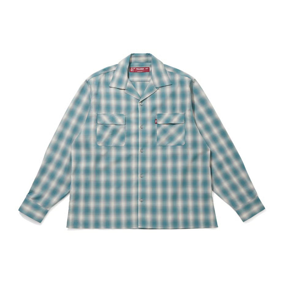 Ombre Check L/S Shirt (26aw)