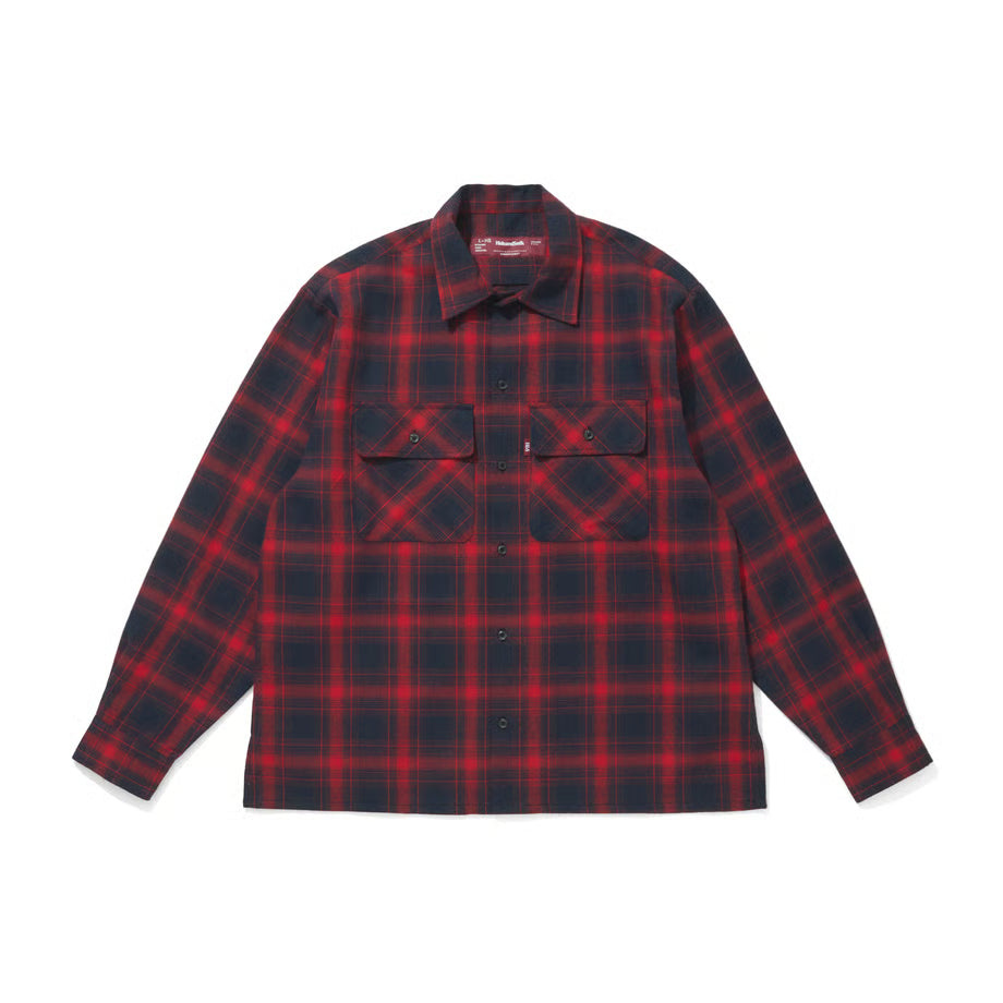 トップス 26ss HideandSeek Ombre Check L/S Shirt Ombre Check L/S Shirt(26ss) – TIME AFTER TIME