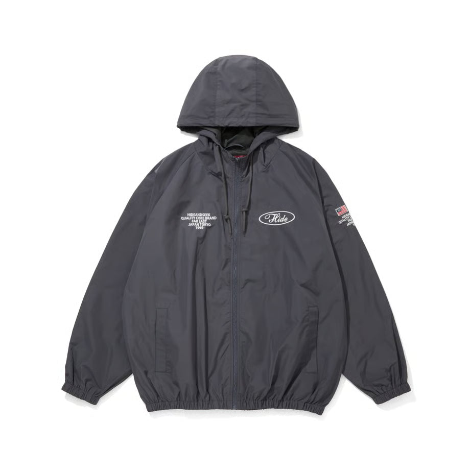 Nylon Zip Hooded Jacket(26ss) – TIME AFTER TIME
