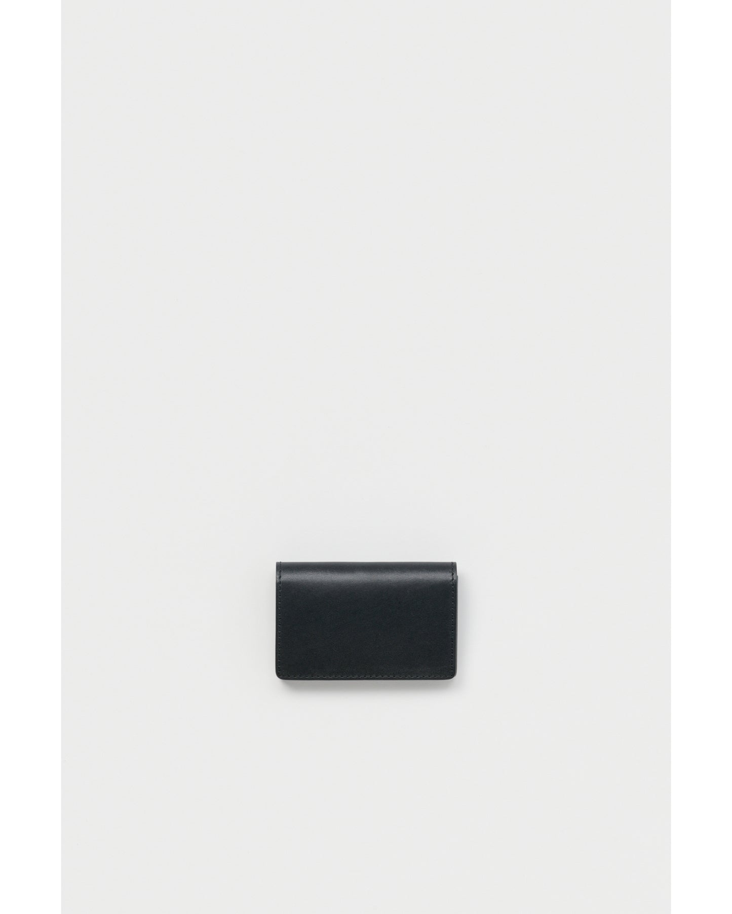 folded card case black