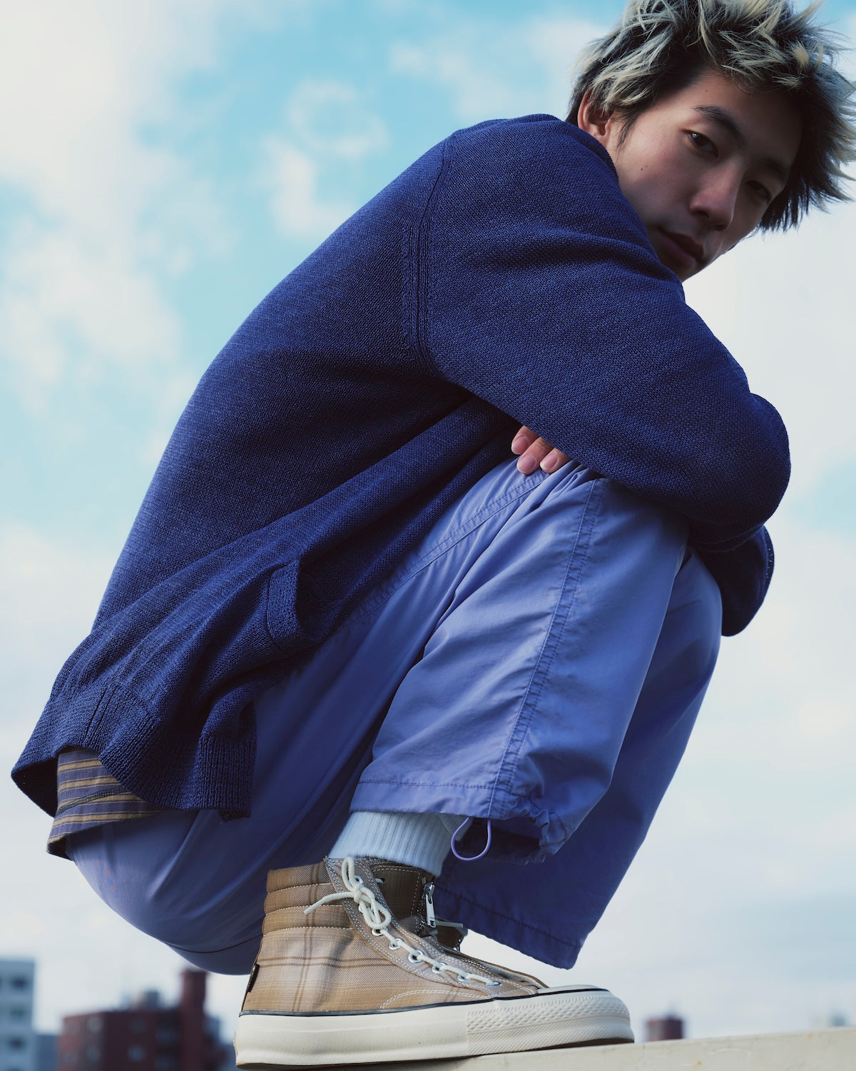 Gramicci & nonnative WALKERS ST EASY PANTS C/N GABARDINE PIGMENT DYE