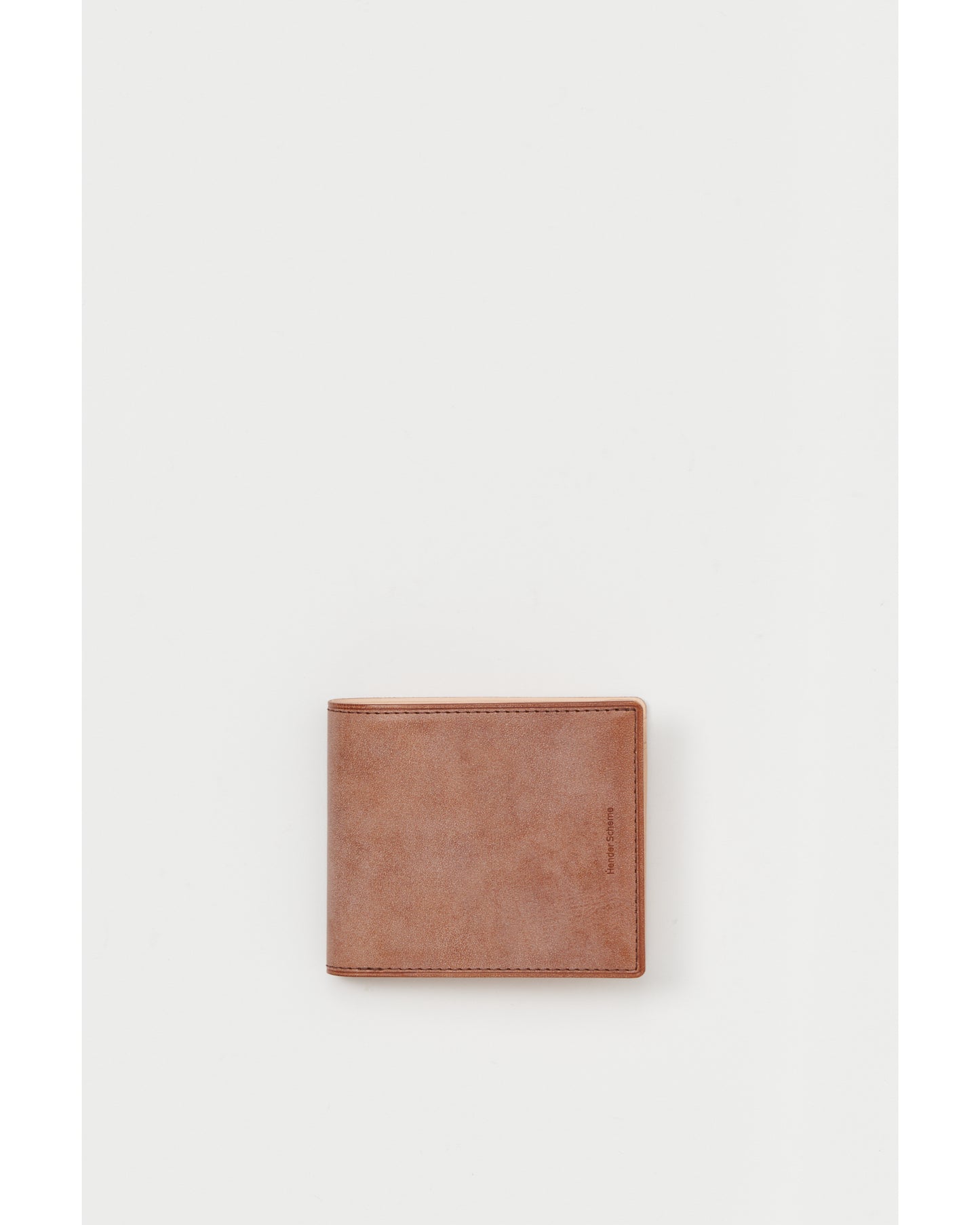 half folded wallet brown