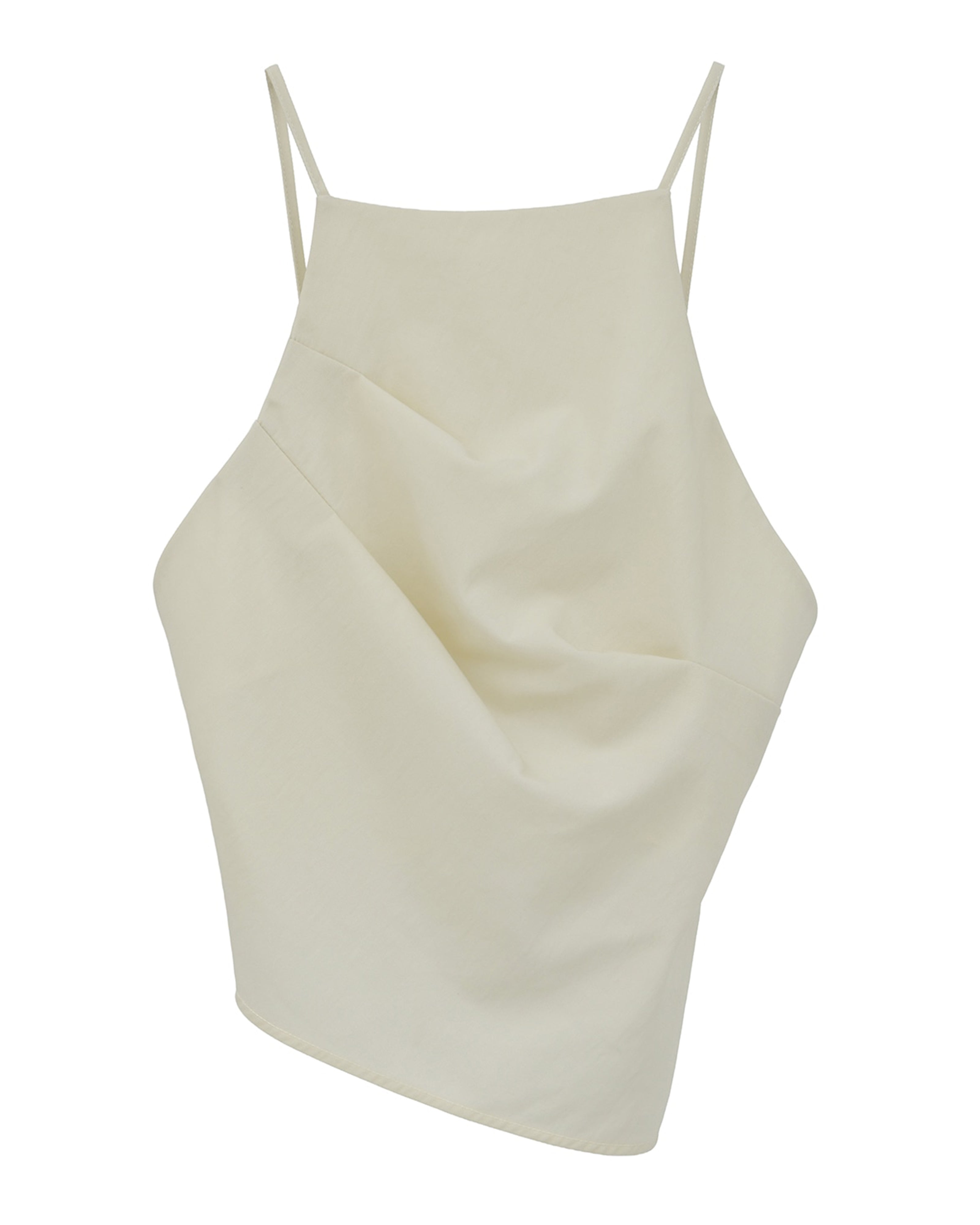 WOOL NYLON TUCK DRAPE CAMISOLE – TIME AFTER TIME