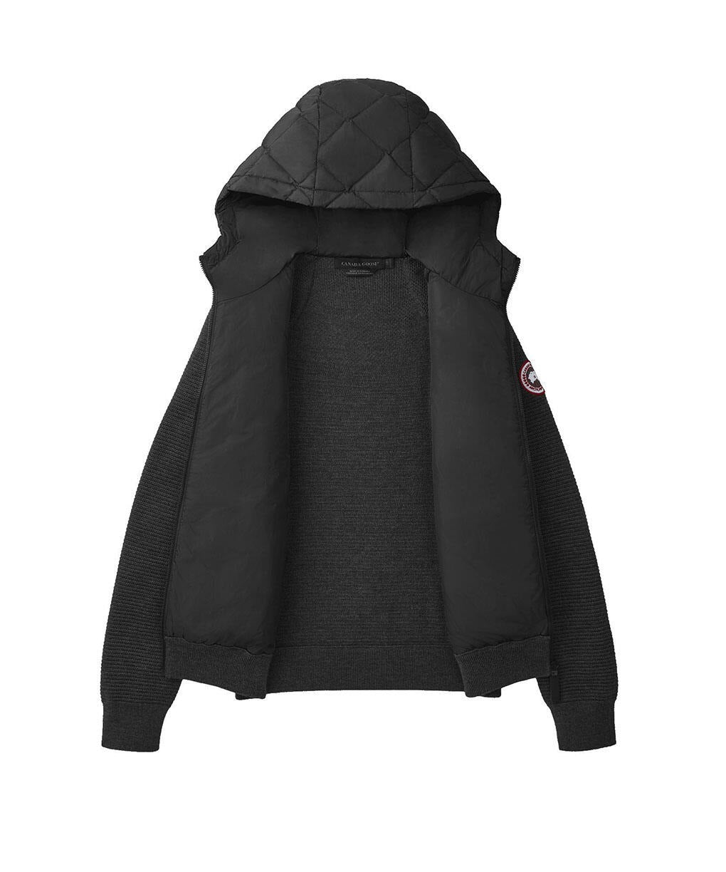 Hybridge Quilted Knit Hoody