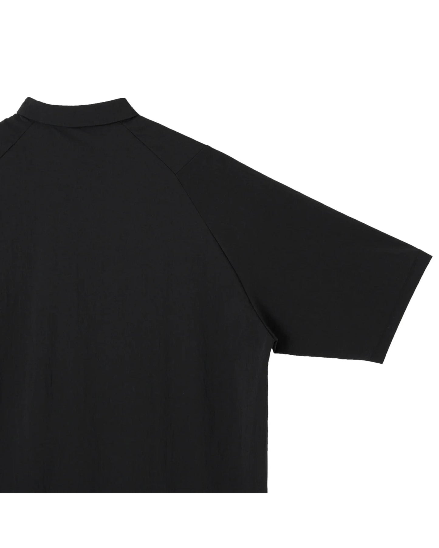 CAPSULESNAP POLO SHIRT DR  BLACK