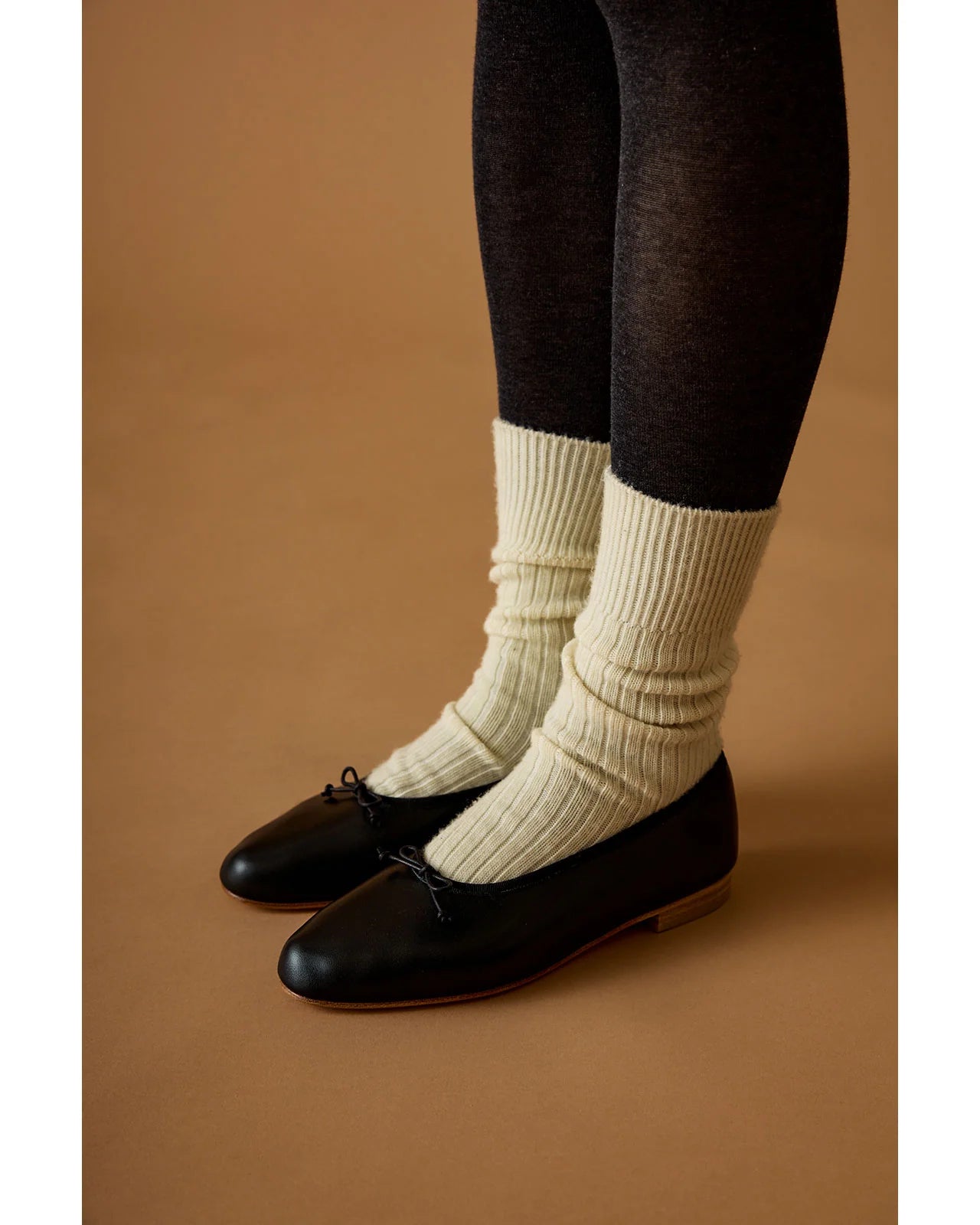 WOOL RIB SOX