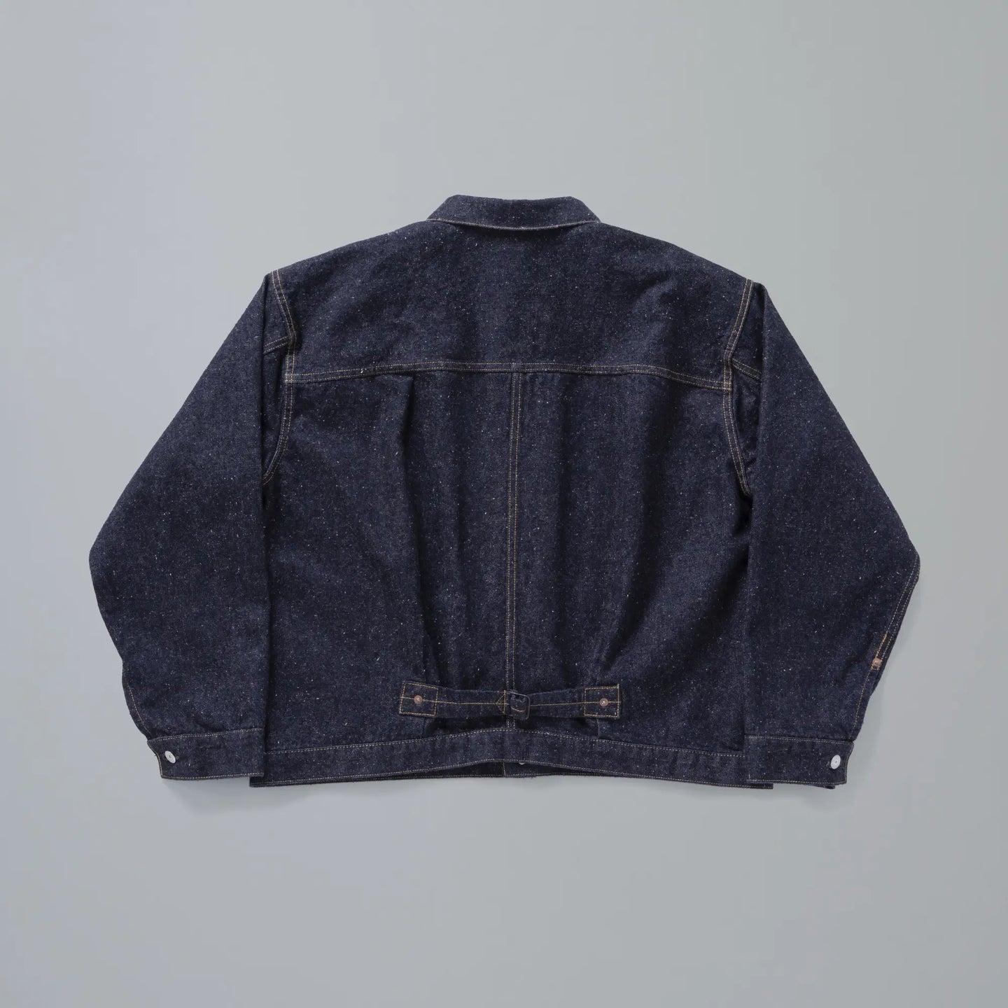 #023 LV T-BACK DENIM JACKET ONE-WASHED