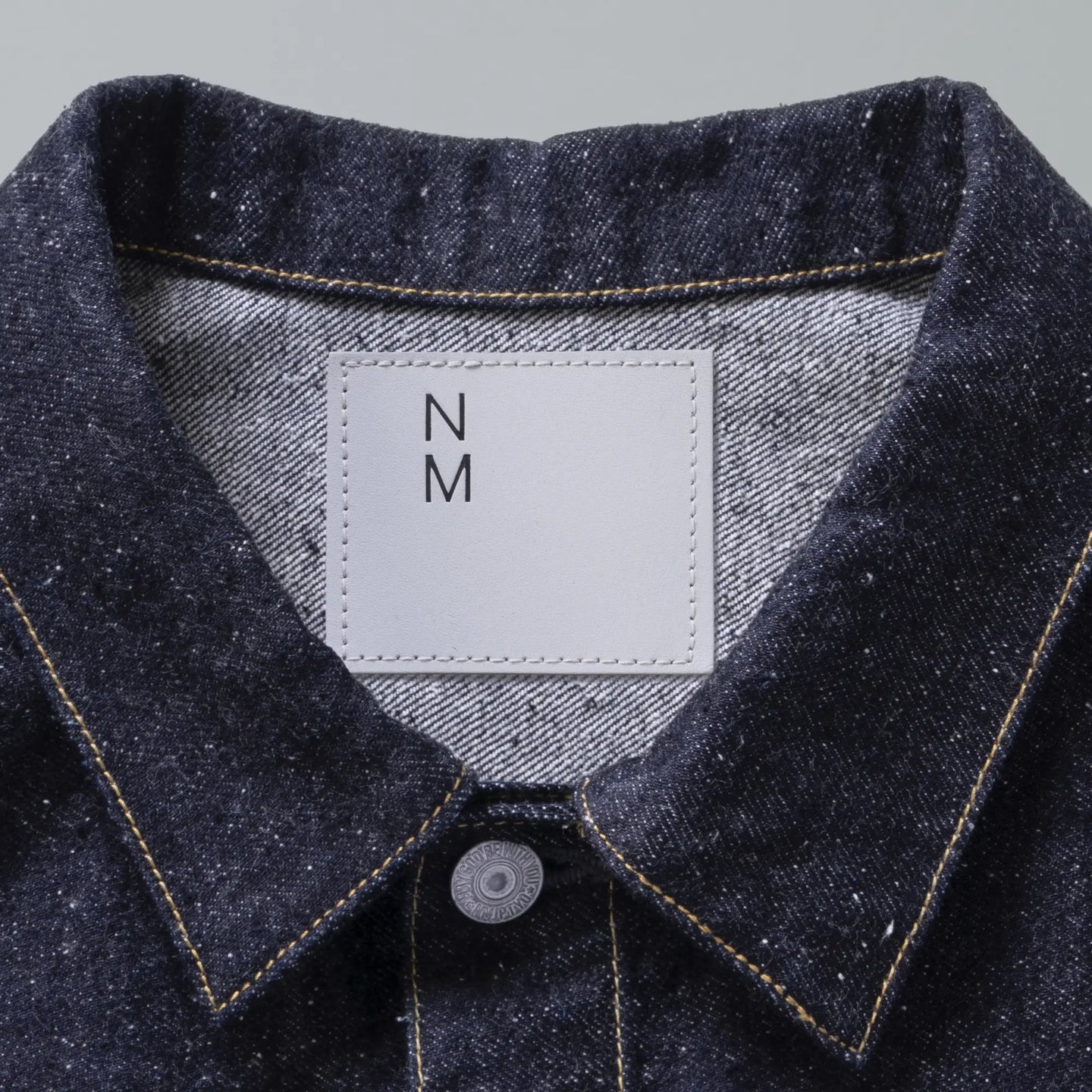 #023 LV T-BACK DENIM JACKET ONE-WASHED