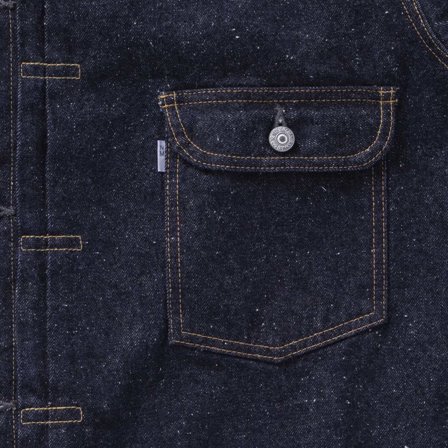 #023 LV T-BACK DENIM JACKET ONE-WASHED