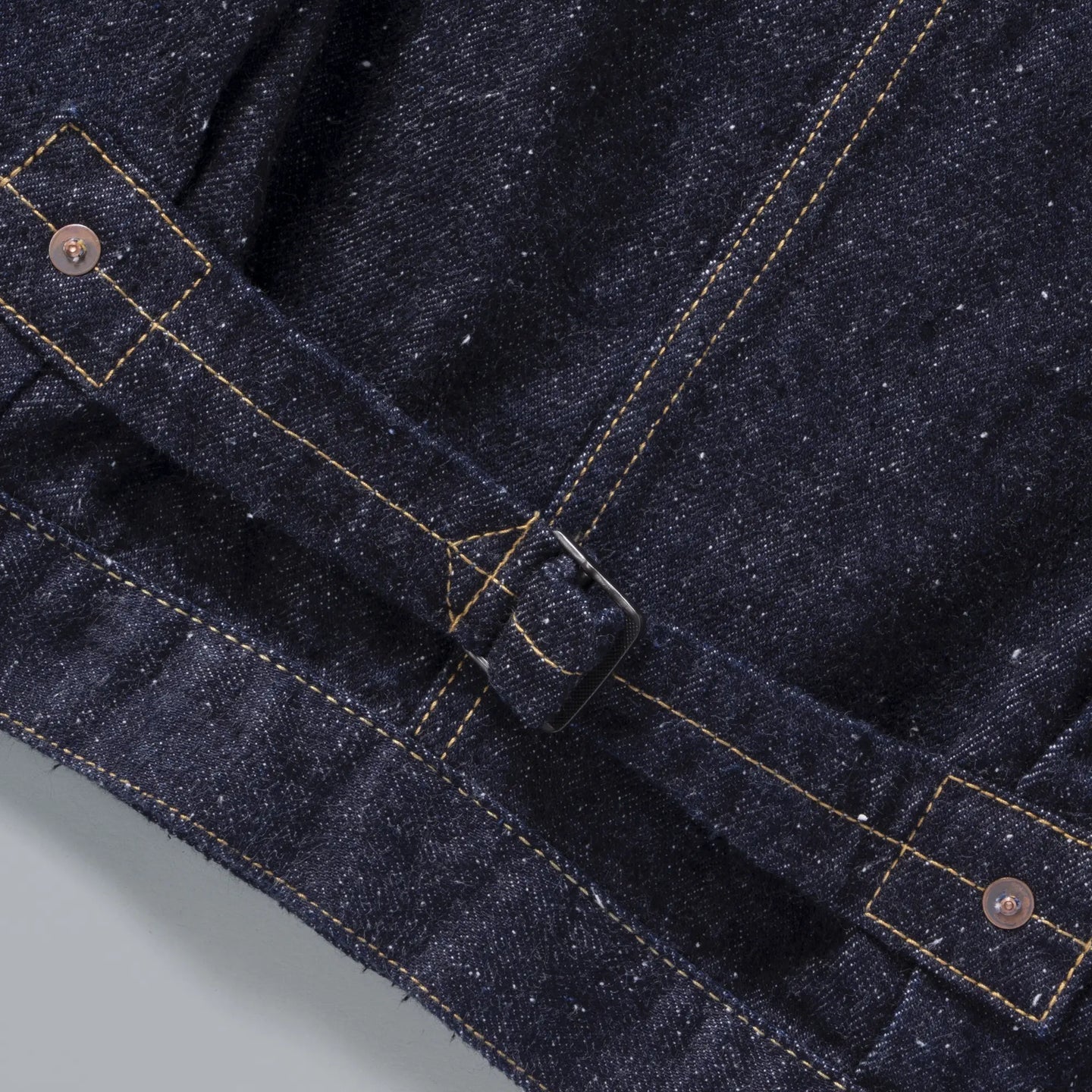 #023 LV T-BACK DENIM JACKET ONE-WASHED