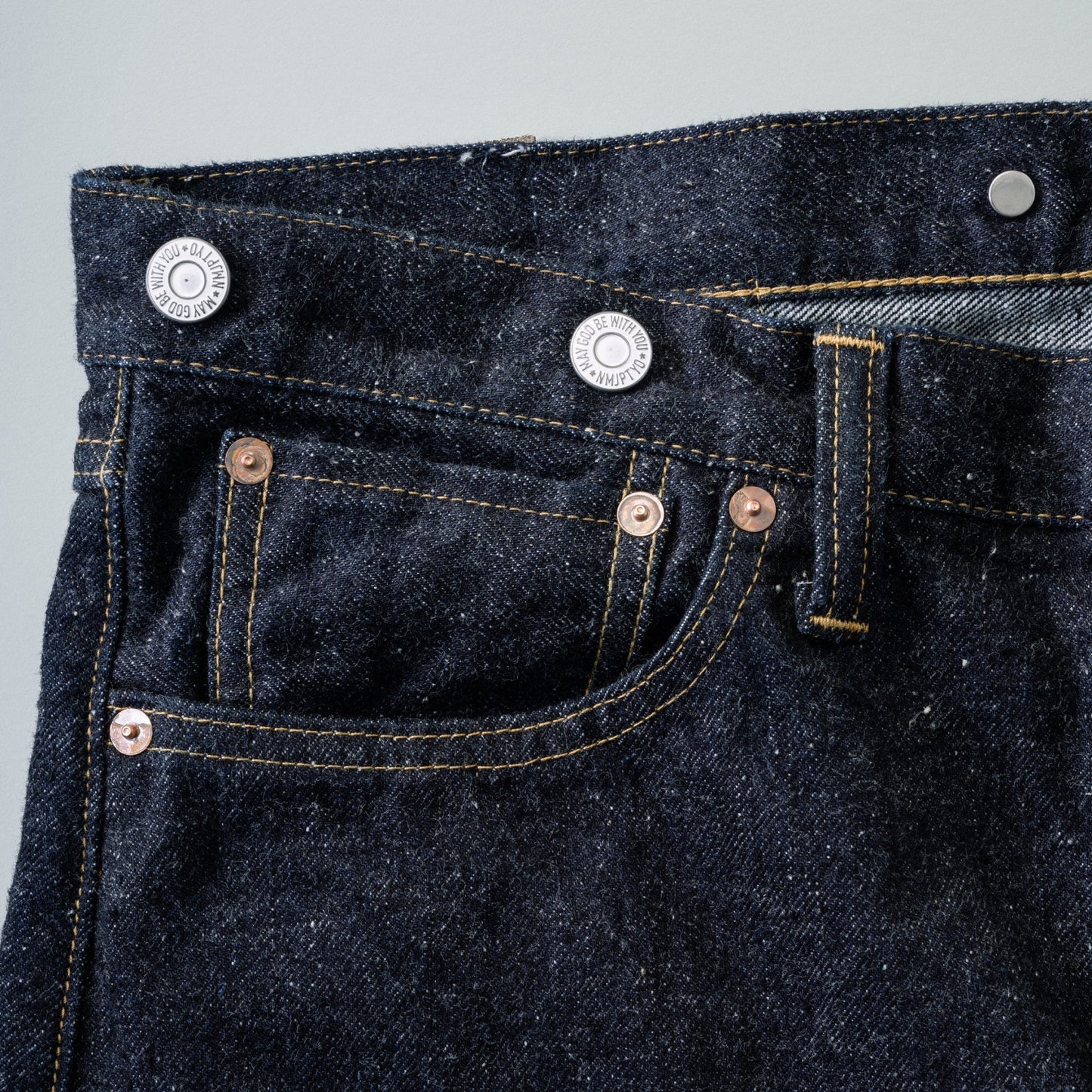 #002 1942 LV JEANS ONE-WASHED
