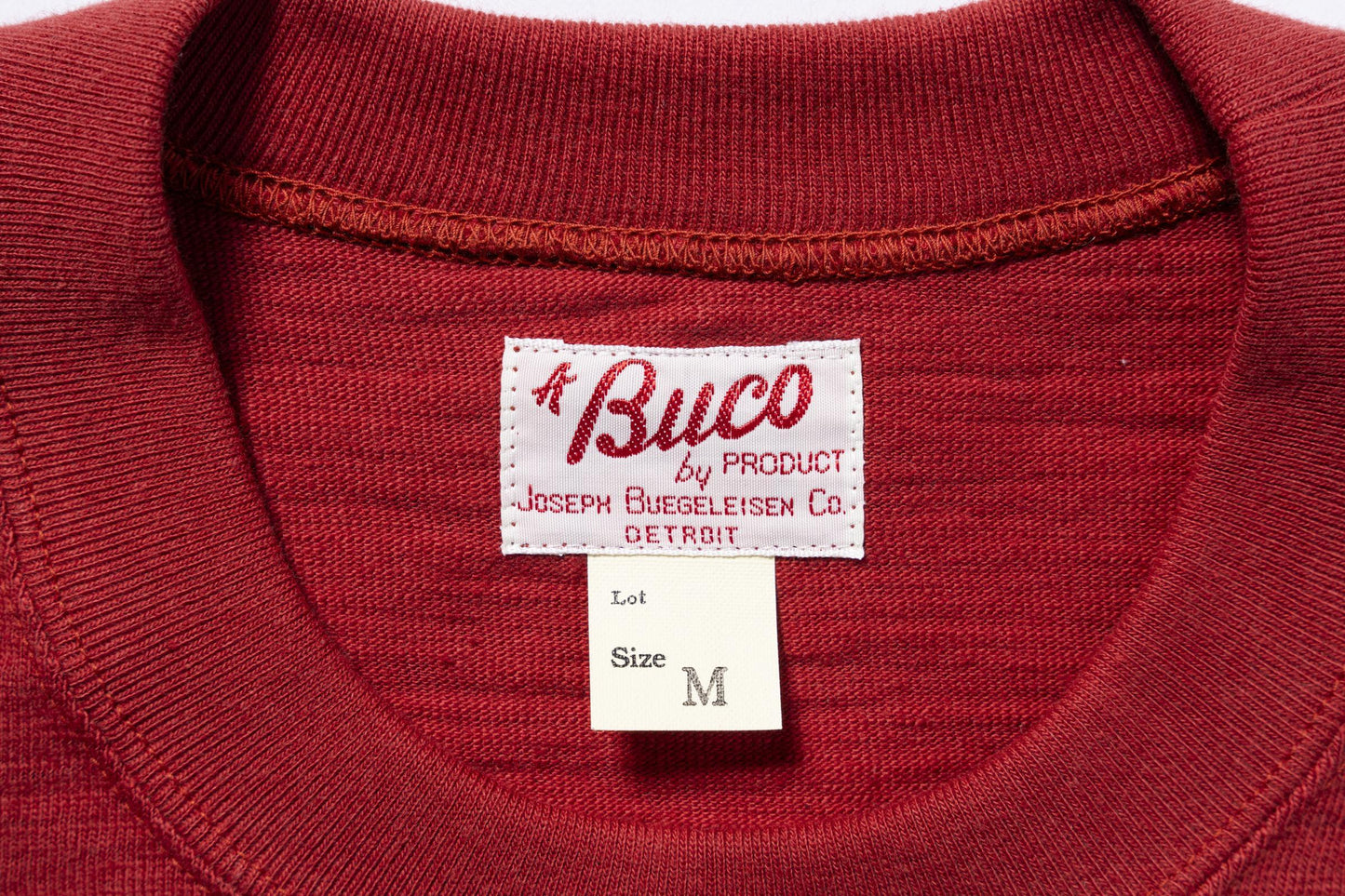BUCO STRIPED SLEEVE TEE / FLYING WHEEL