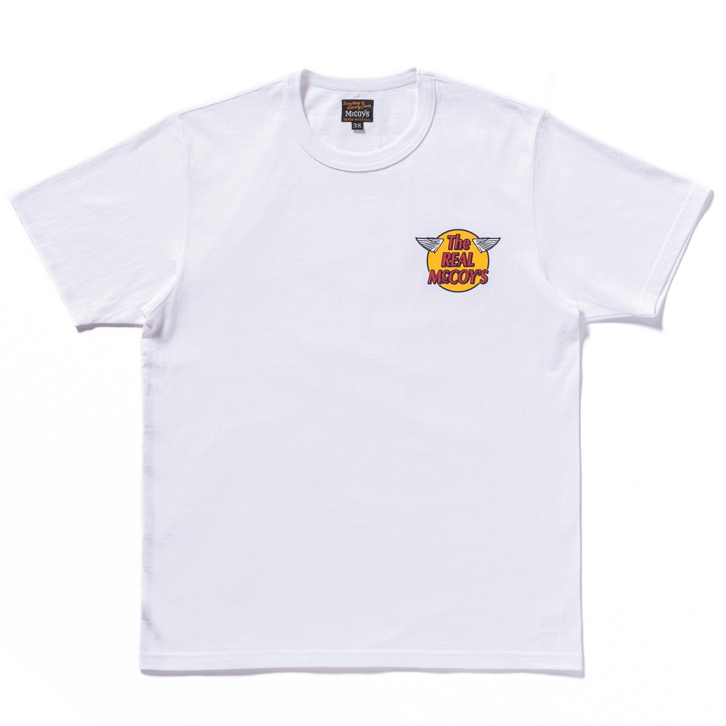 THE REAL McCOY'S LOGO TEE S/S