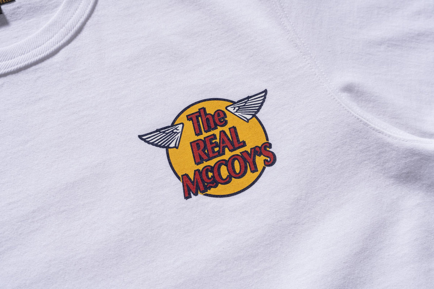 THE REAL McCOY'S LOGO TEE S/S