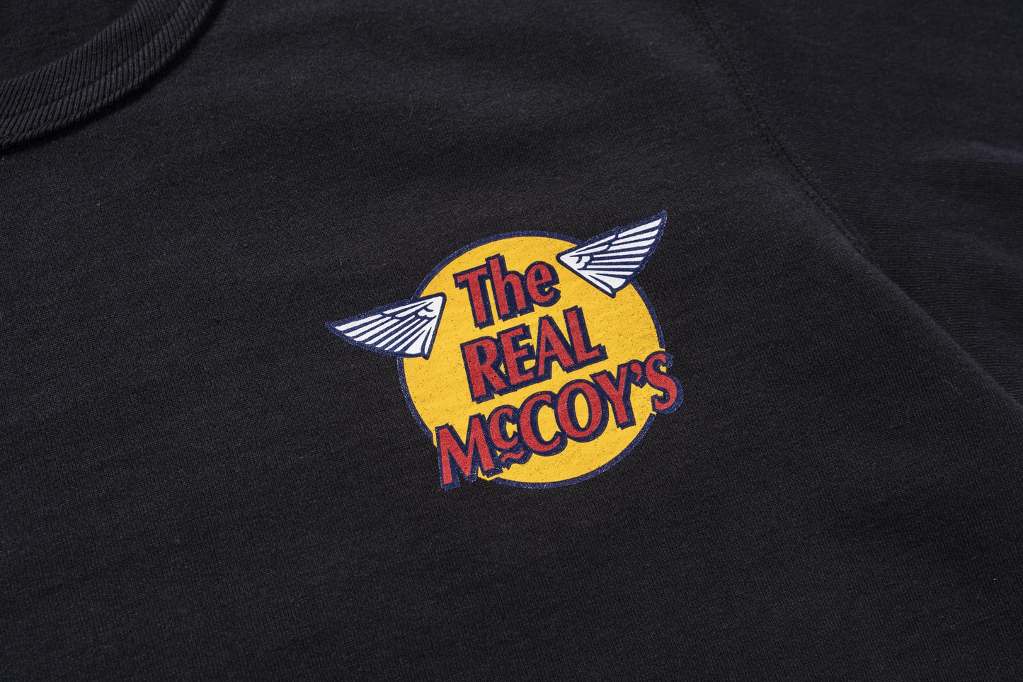 THE REAL McCOY'S LOGO TEE S/S