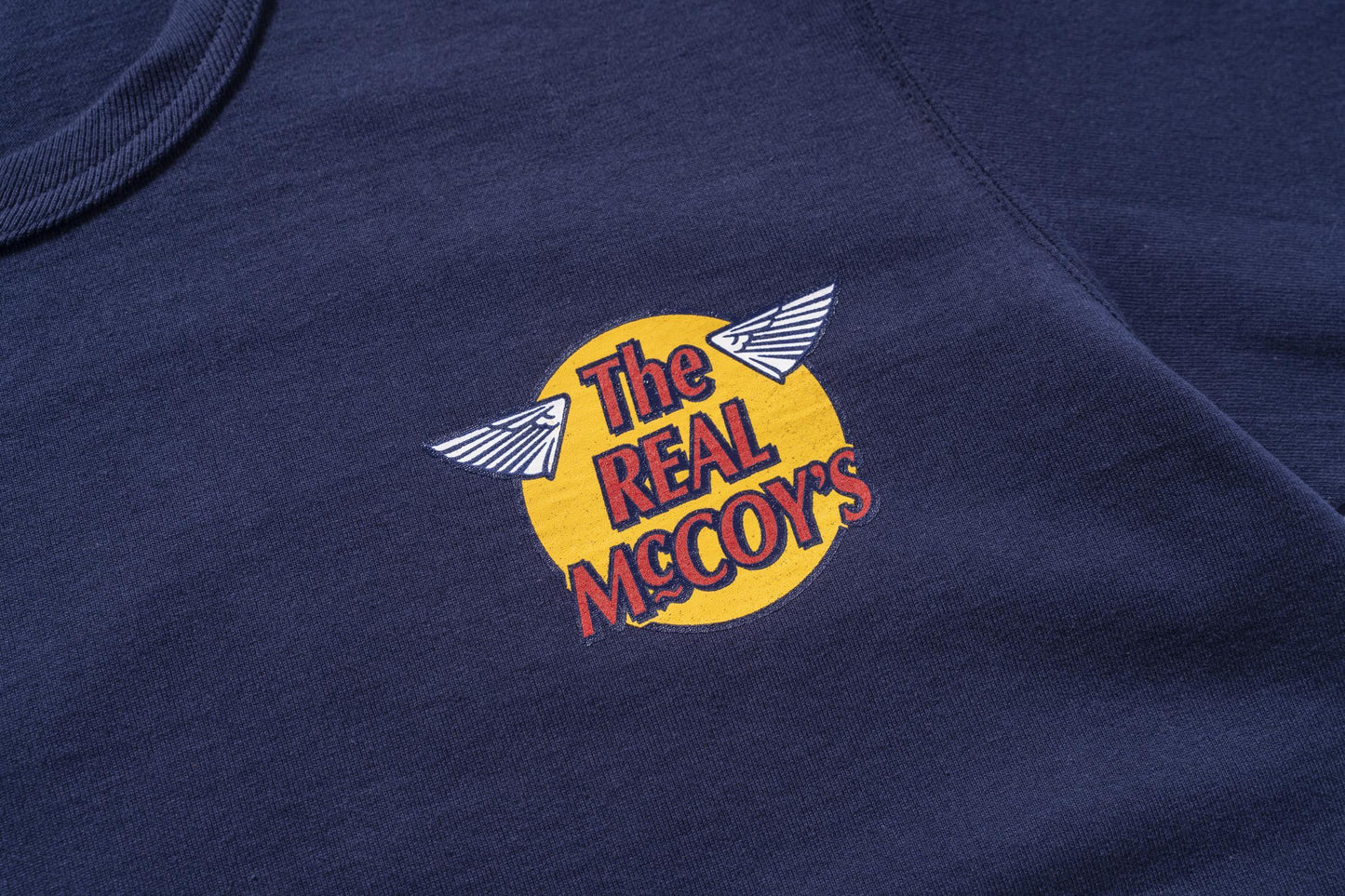 THE REAL McCOY'S LOGO TEE S/S
