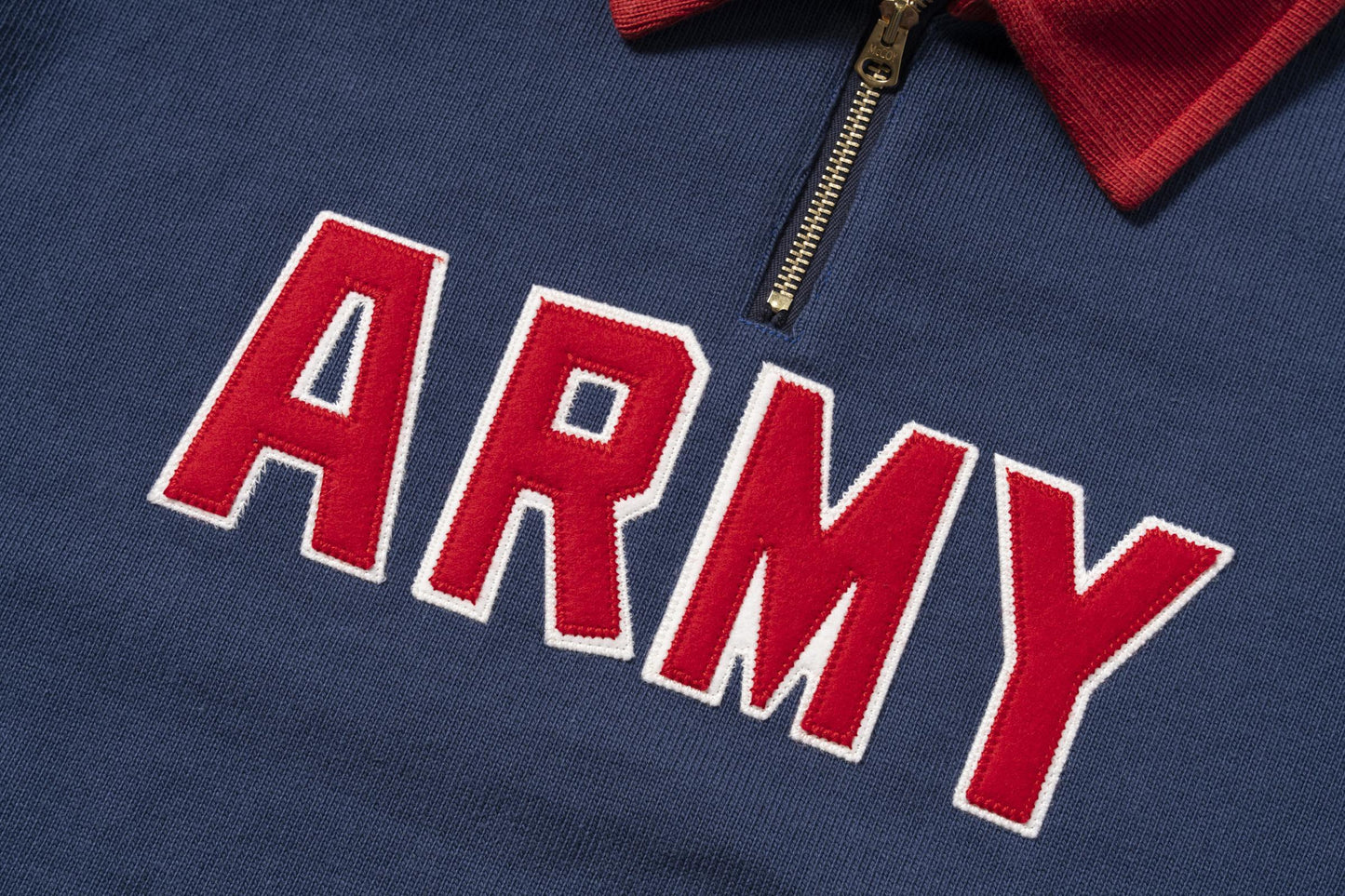 ATHLETIC HALF-ZIP JERSEY / ARMY