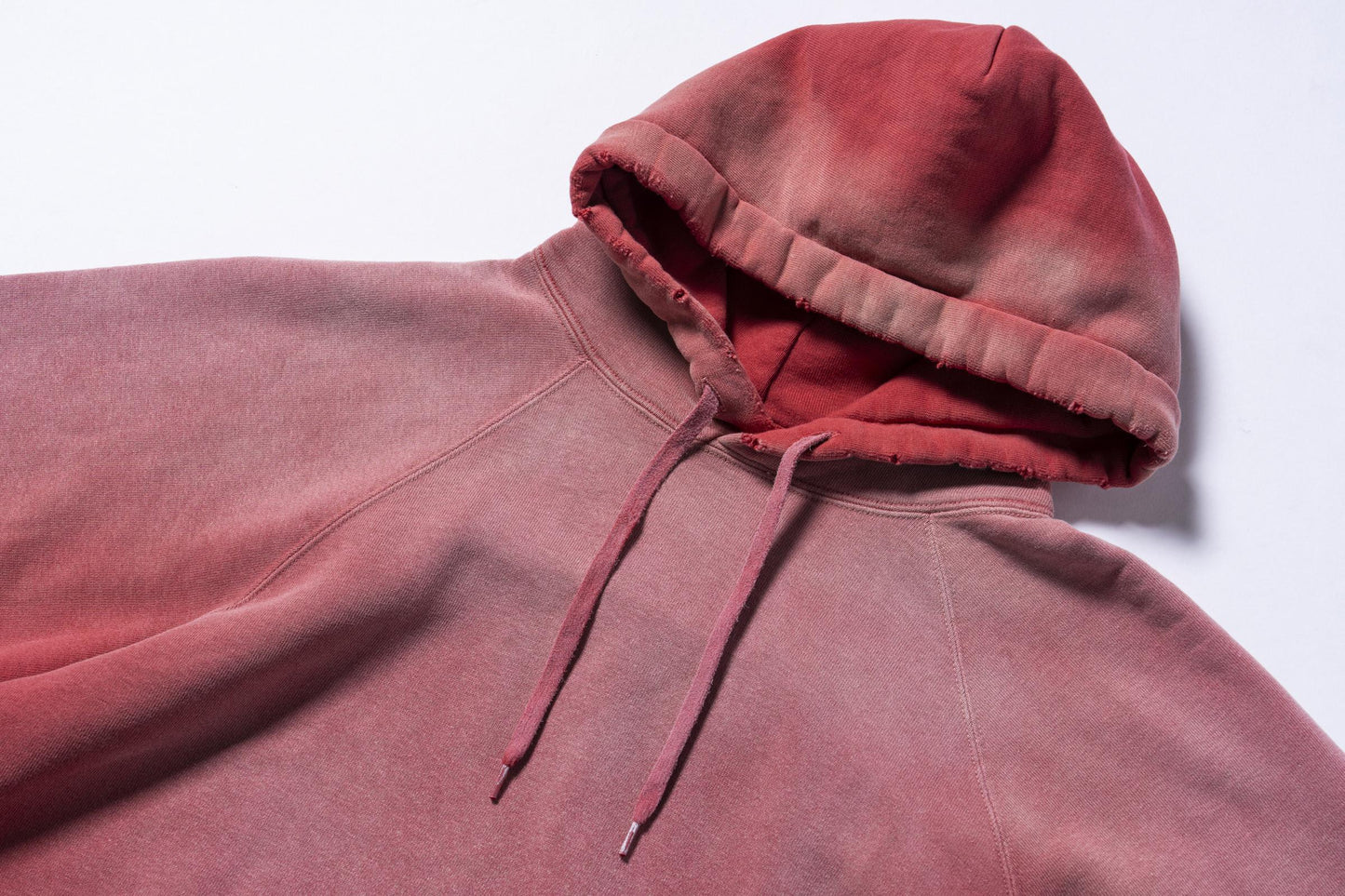 9 OZ.RAGLAN HOODED SWEATSHIRT / FADED