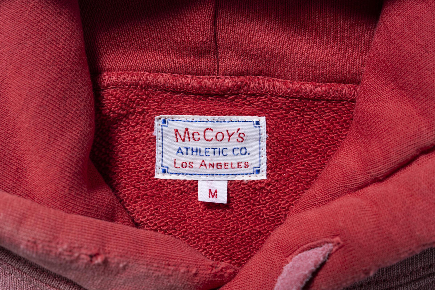 9 OZ.RAGLAN HOODED SWEATSHIRT / FADED