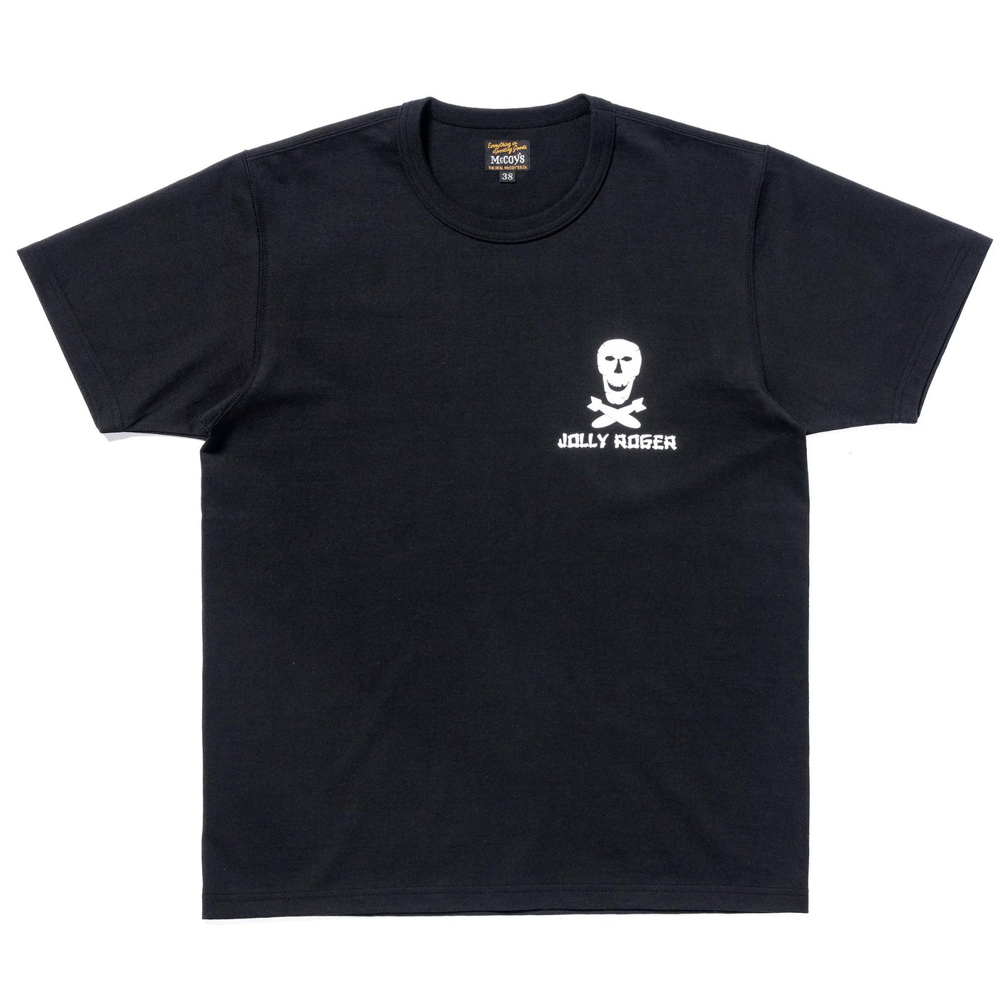 MILITARY TEE/JOLLY ROGER,BEST DAMN GROUP