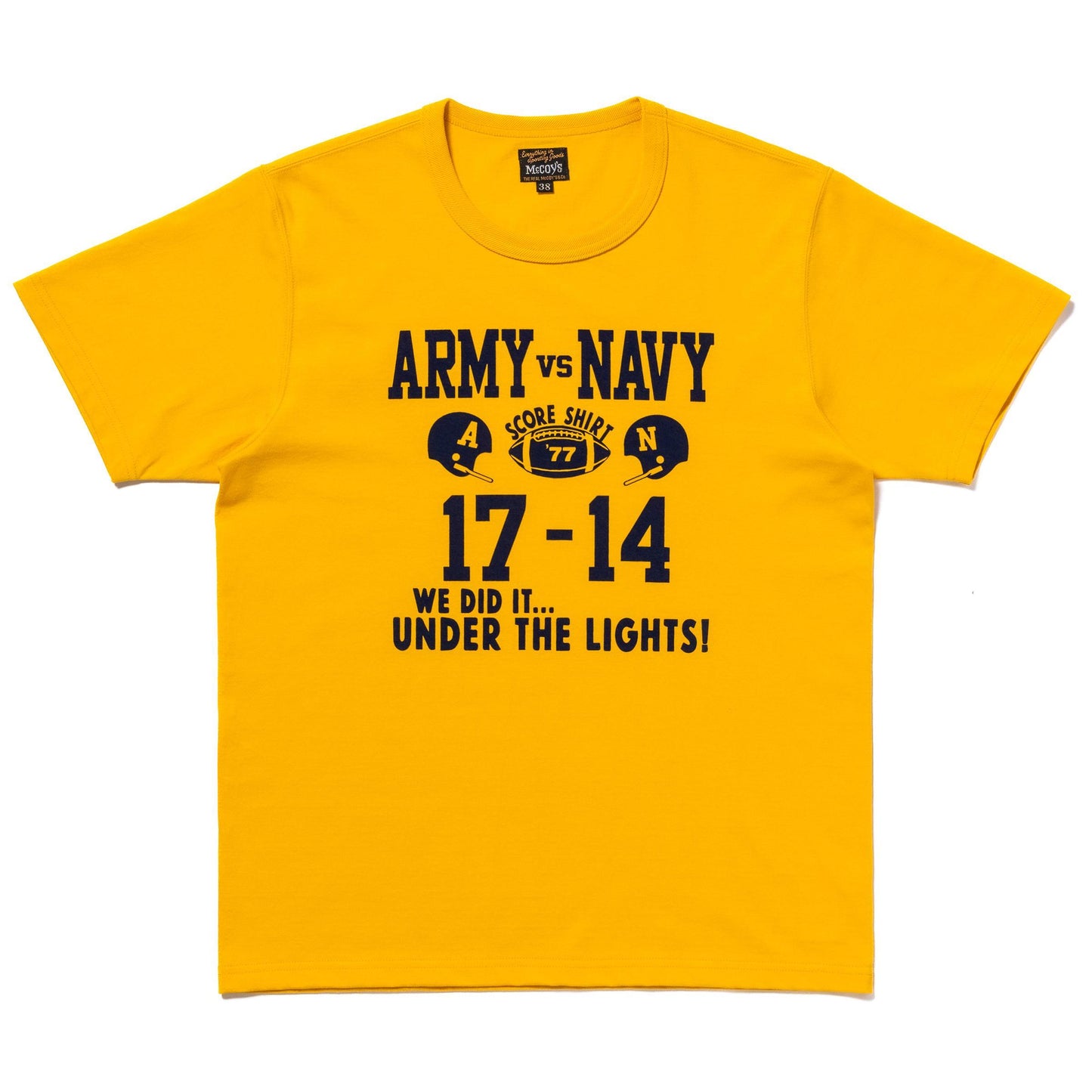 MILITARY TEE / ARMY VS. NAVY