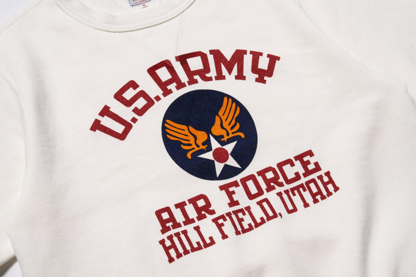 MILITARY PRINT SWEATSHIRT U.S. ARMY AIR FORCE, HILL FIELD