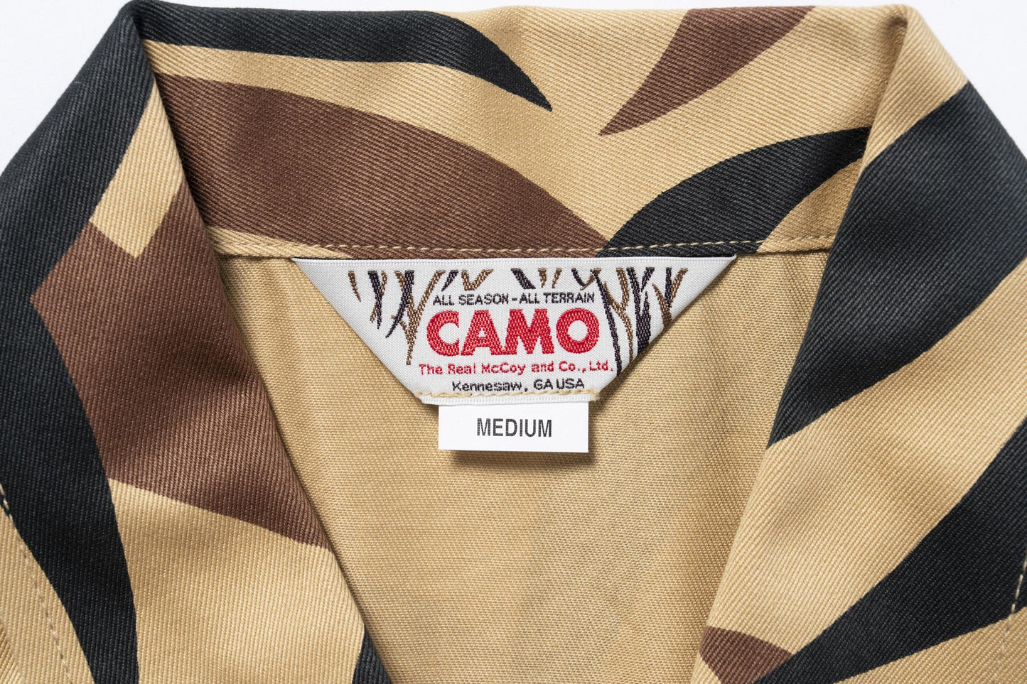 TRIBAL CAMOUFLAGE COMBAT JACKET