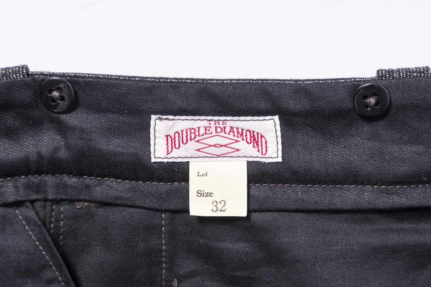 DOUBLE DIAMOND TROUSERS / PRINTED MOLESKIN