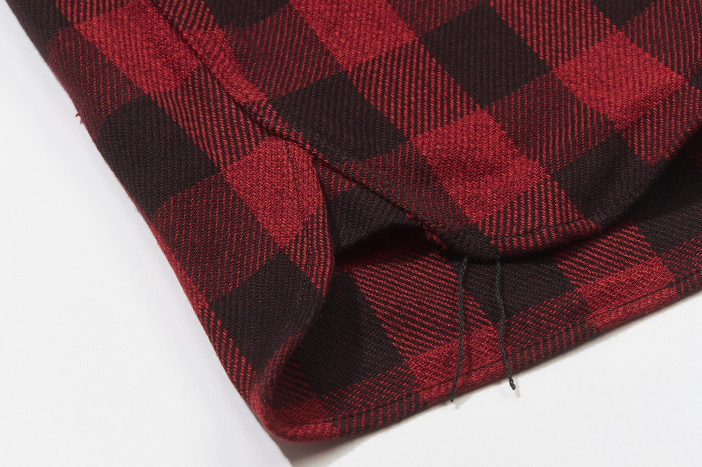8HU TWISTED-YARN BUFFALO CHECK FLANNEL SHIRT