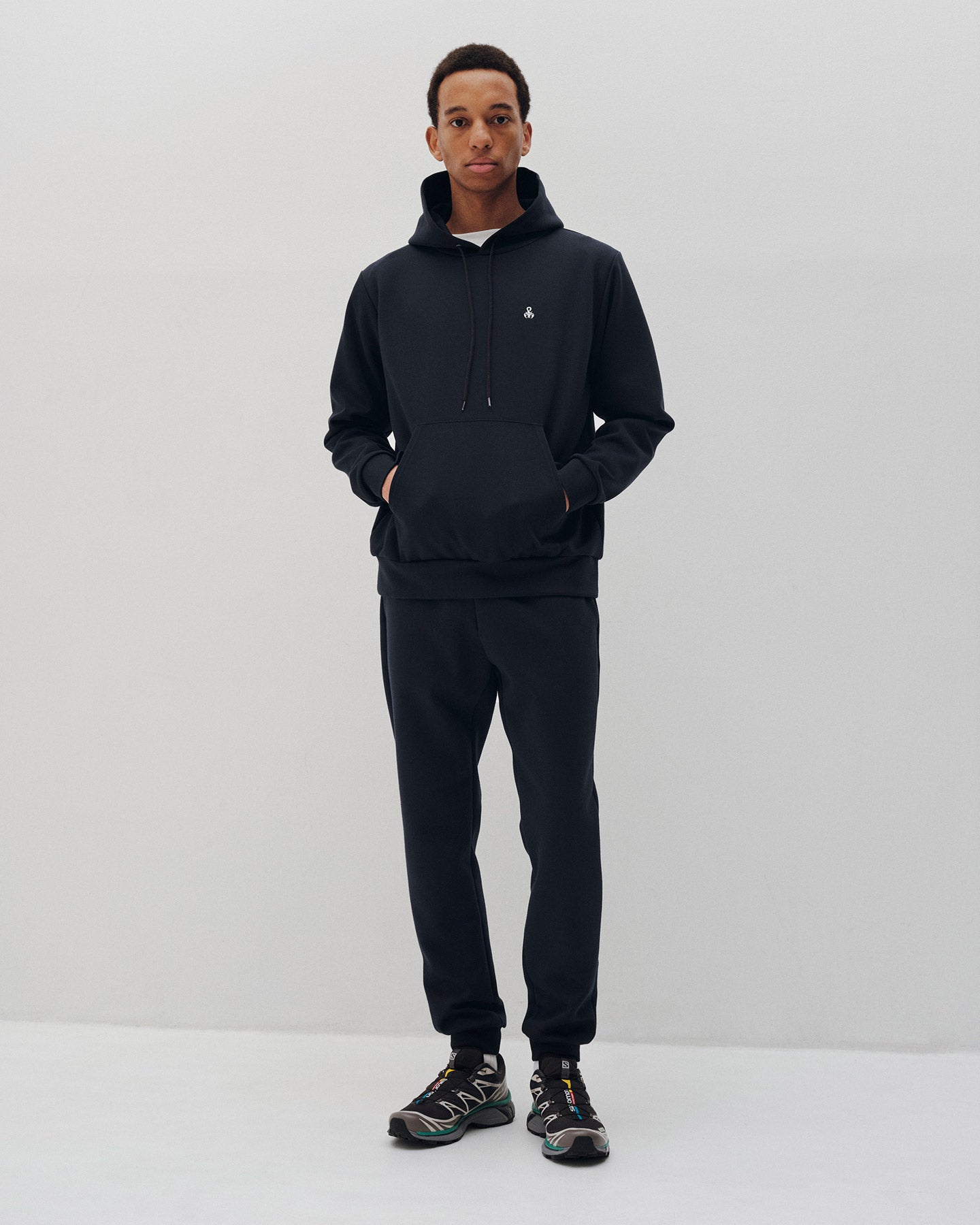COMPACT DOUBLE KNIT HOODIE