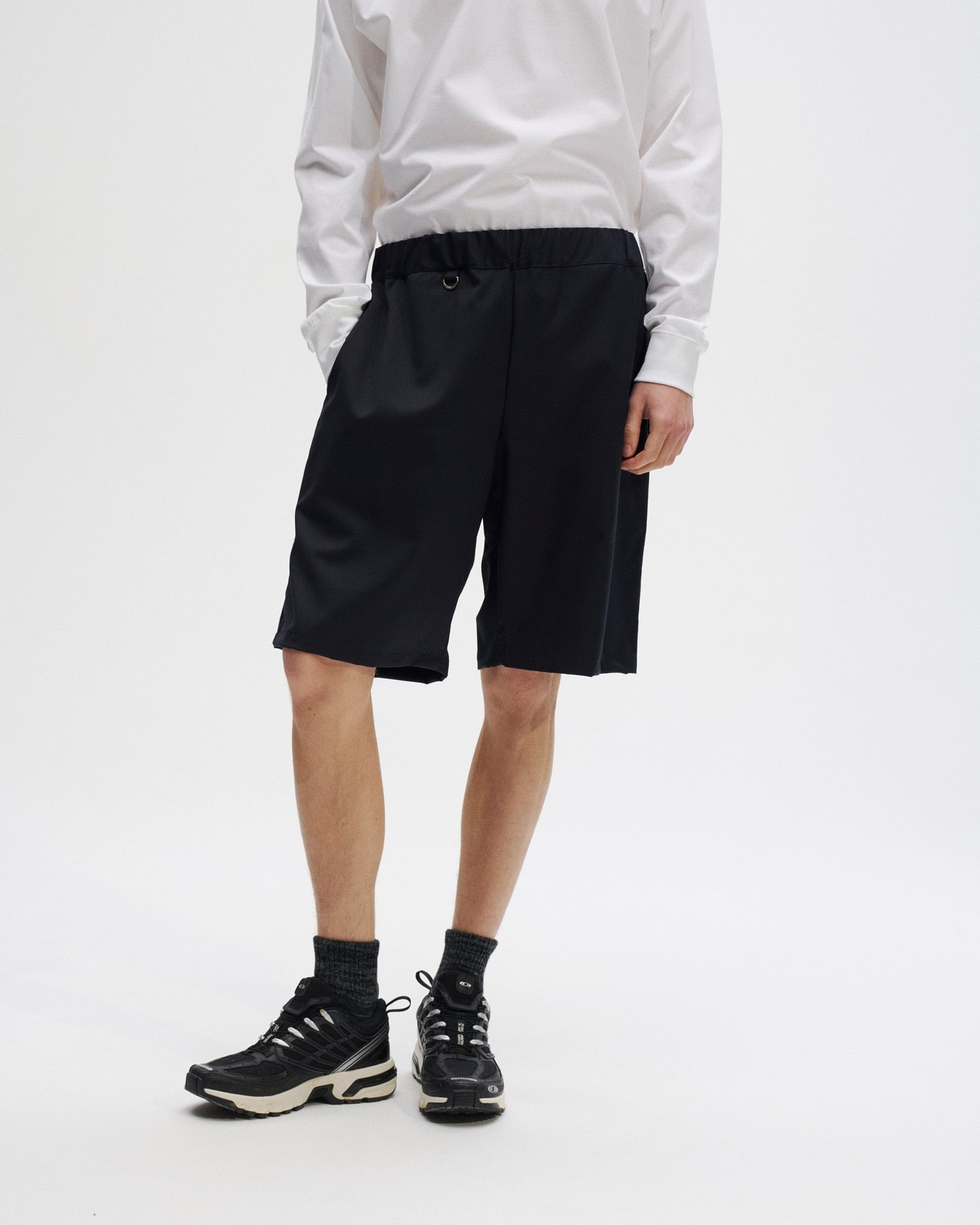 SUMMER STRETCH WOOL EASY SHORTS