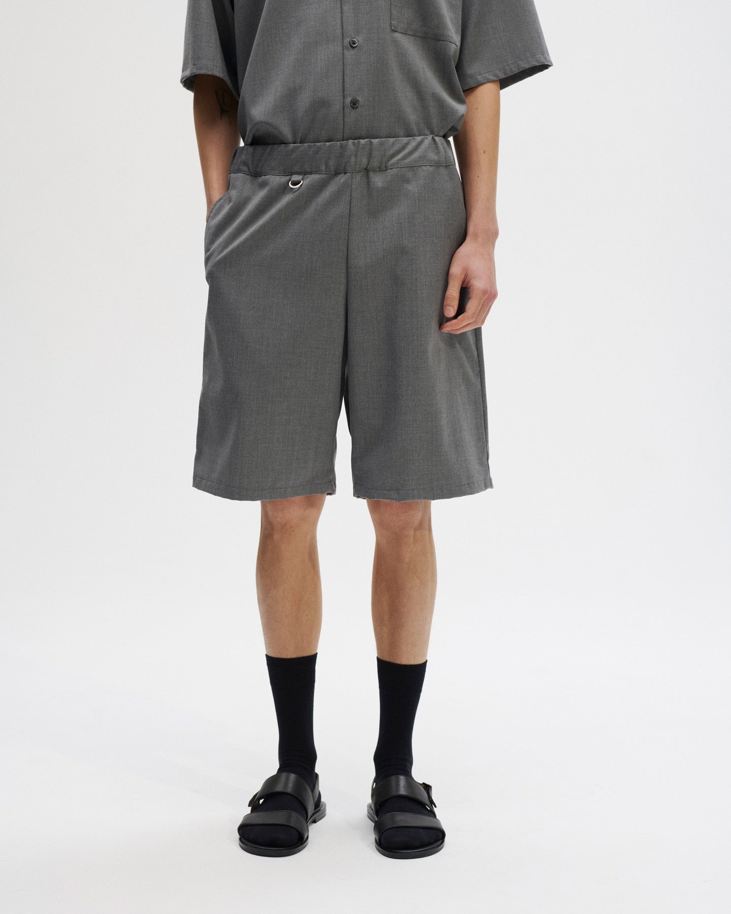 SUMMER STRETCH WOOL EASY SHORTS