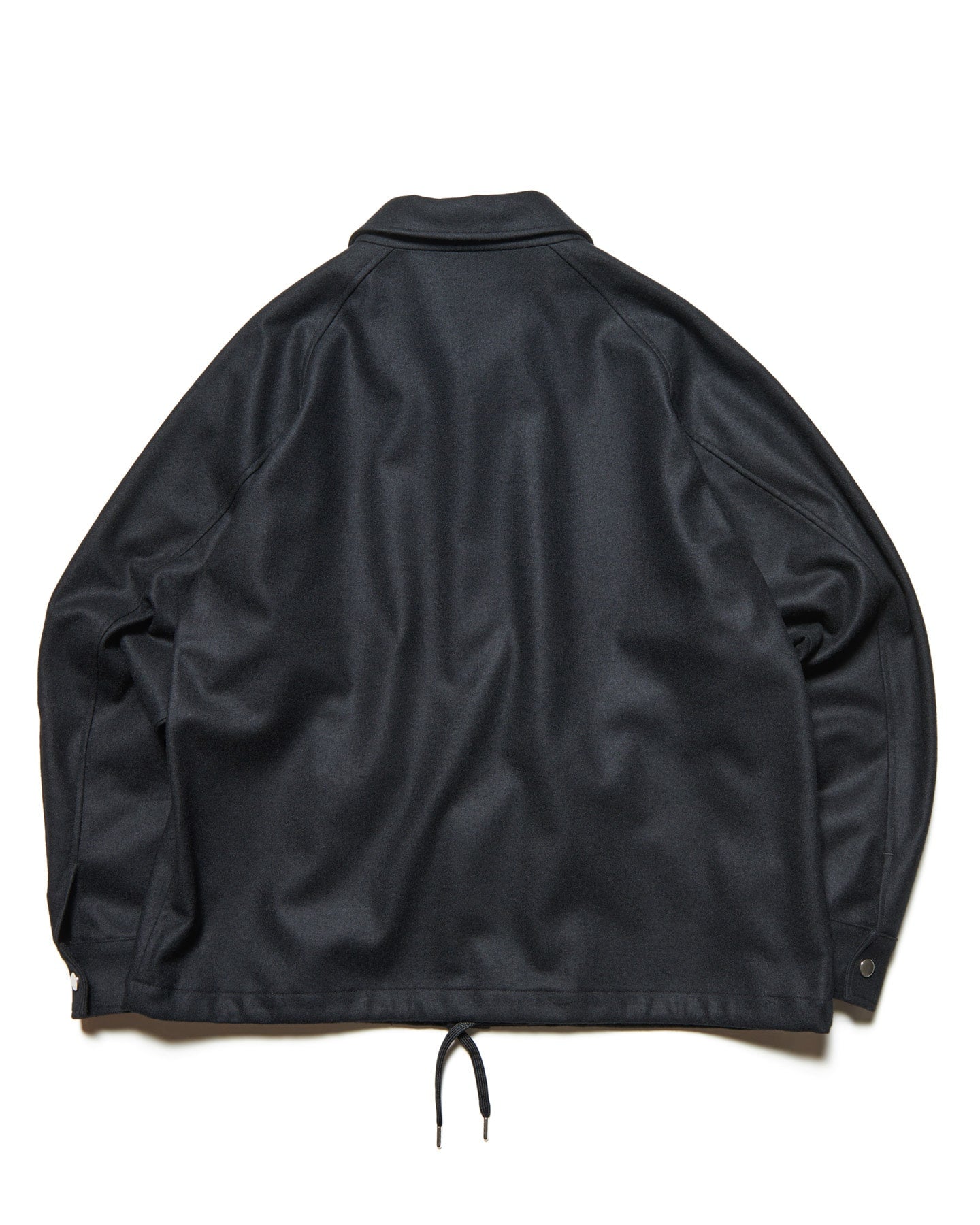 LIGHT MELTON WOOL COACH JACKET