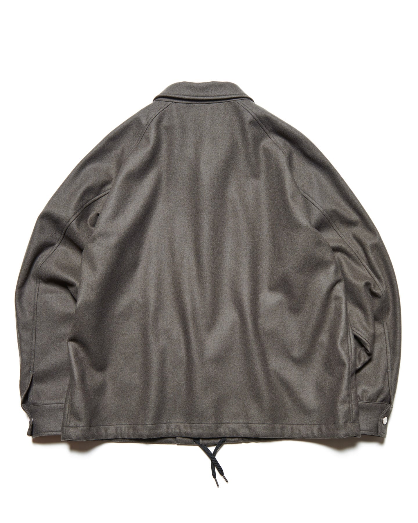 LIGHT MELTON WOOL COACH JACKET