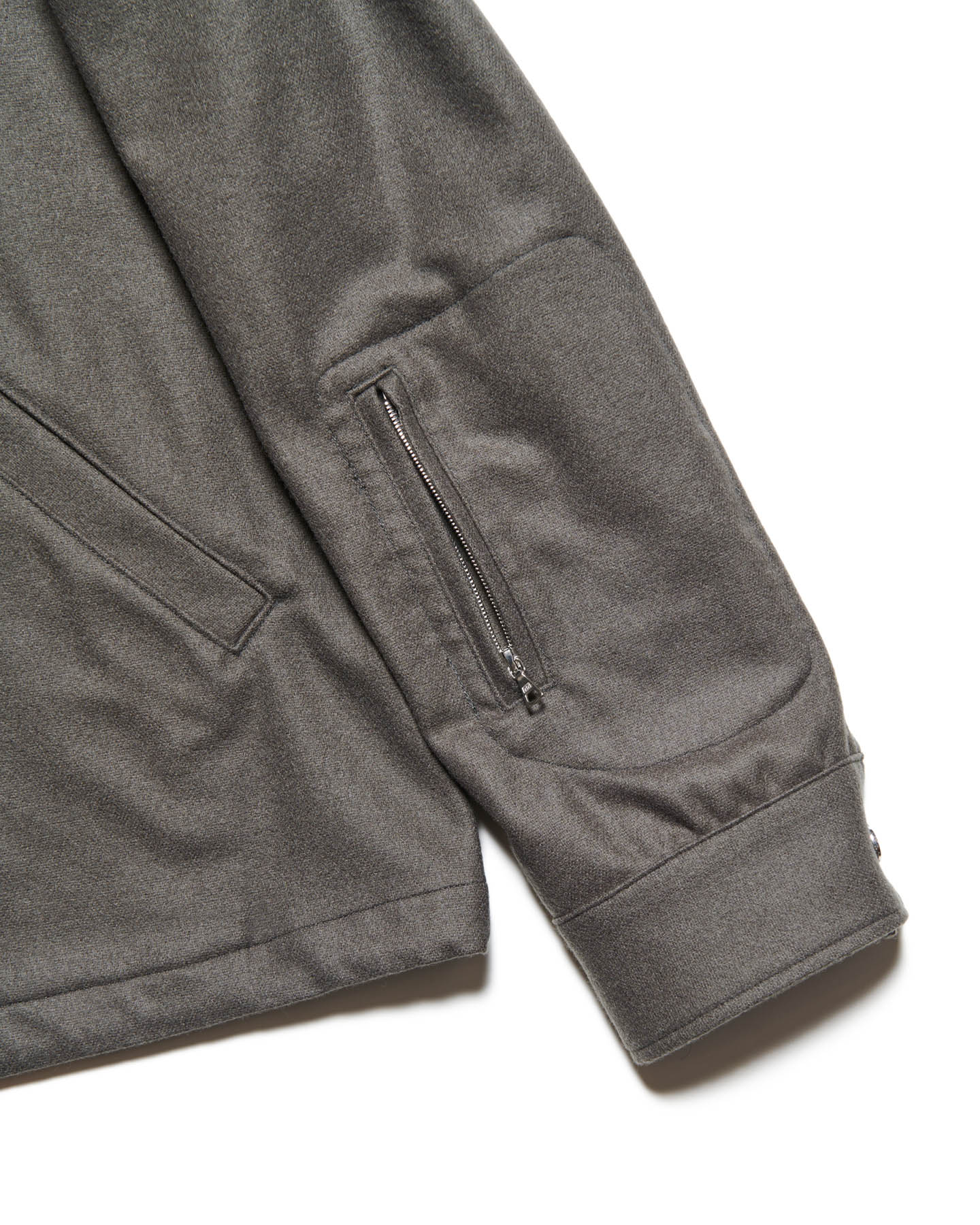 LIGHT MELTON WOOL COACH JACKET
