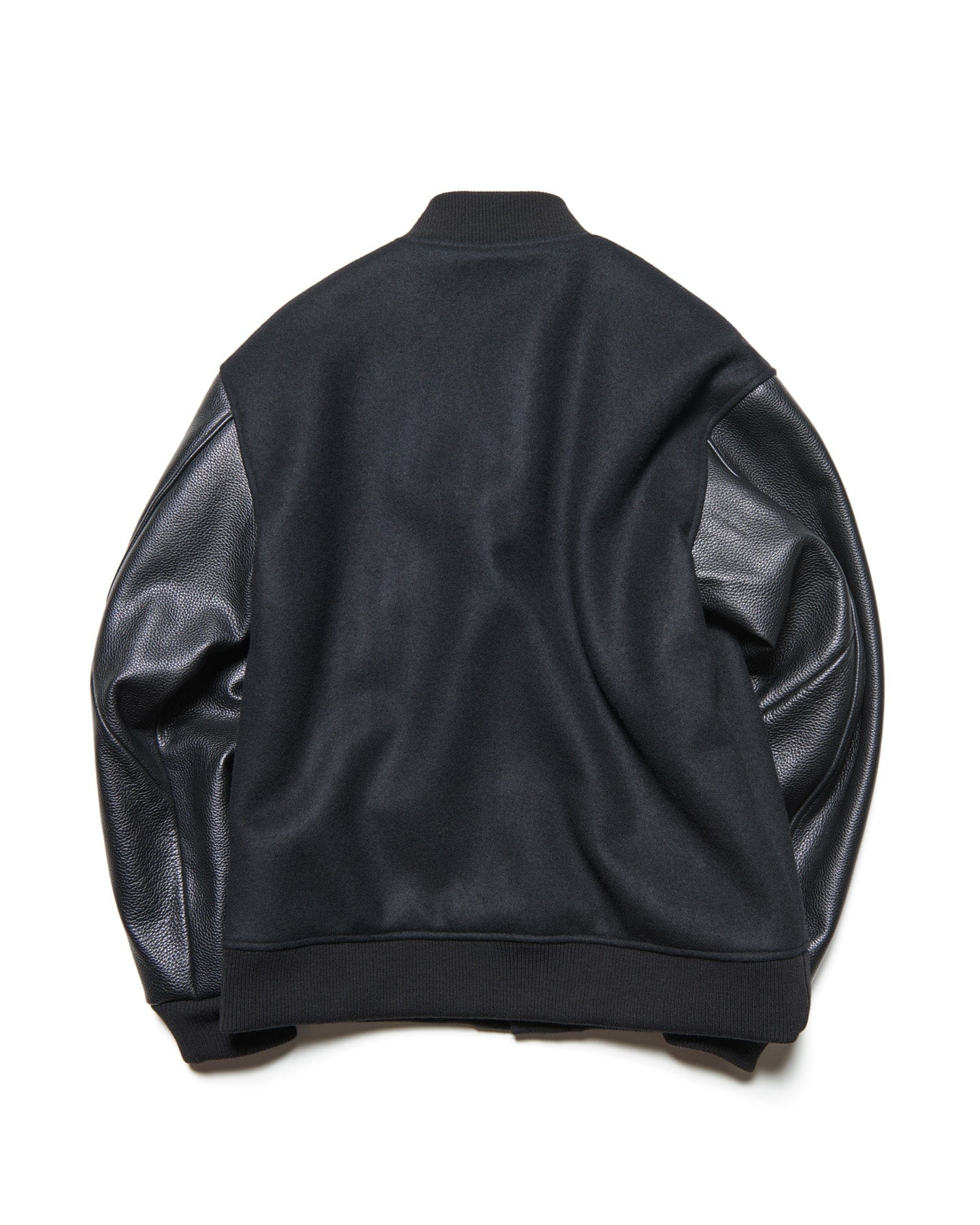 MELTON LAMBSWOOL VARSITY JACKET
