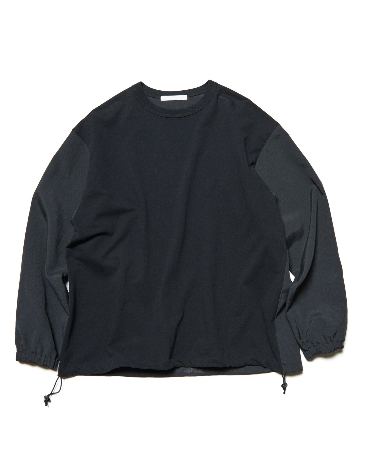 FABRIC-MIX L/S TOP