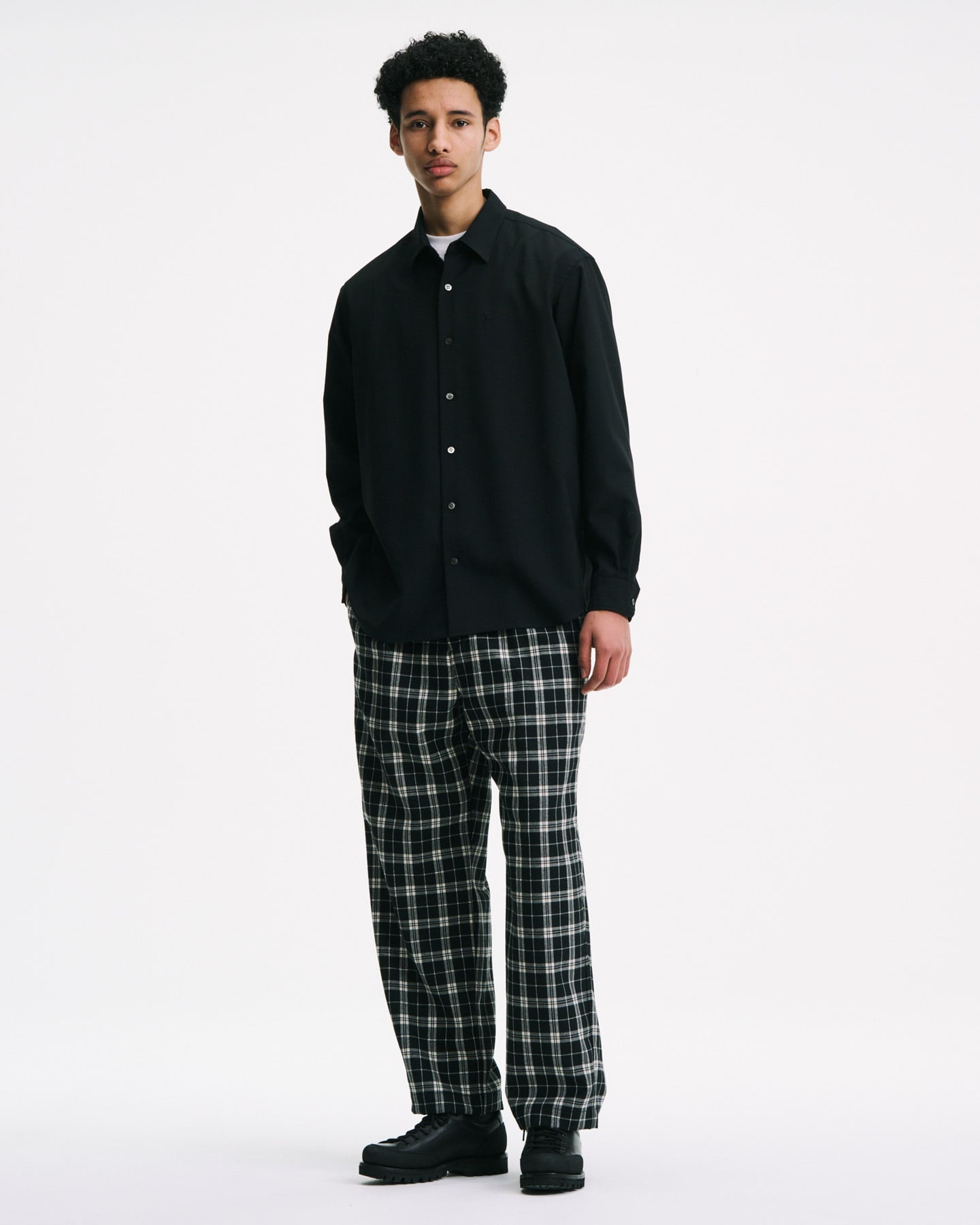 HIGH-TWIST POPLIN RELAX-FIT SHIRT