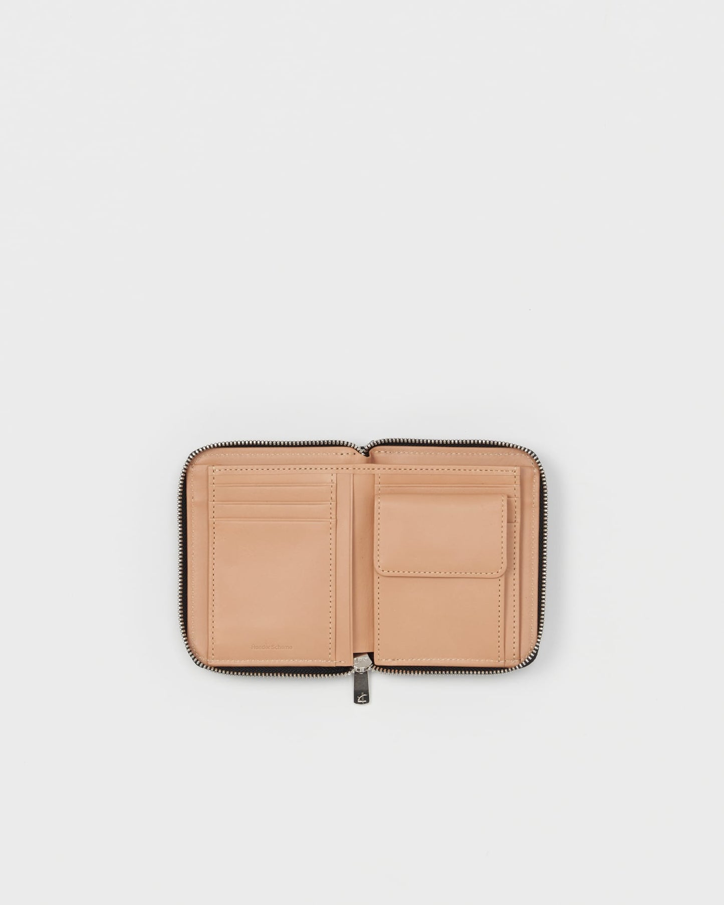 square zip purse BLACK