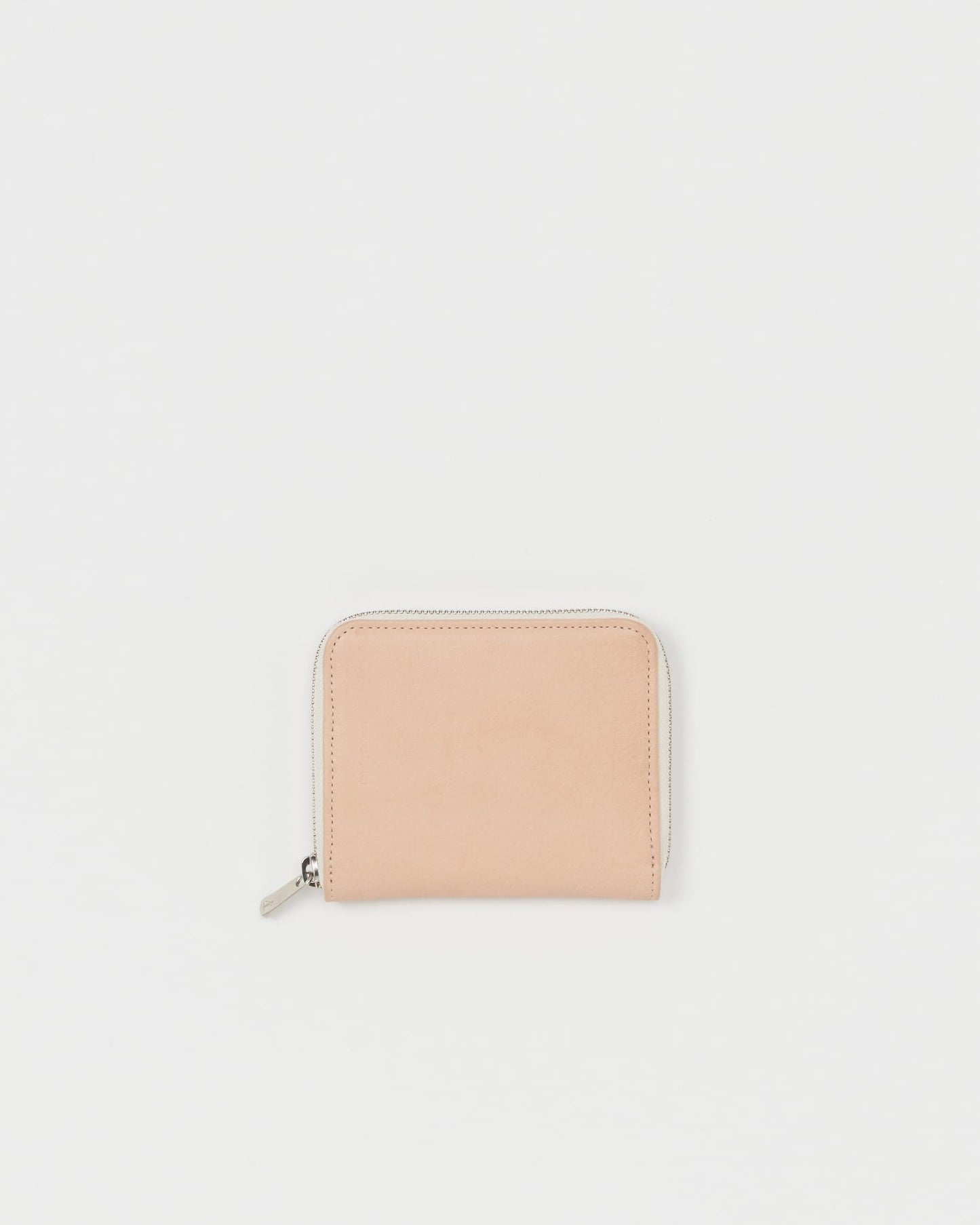 square zip purse NATURAL