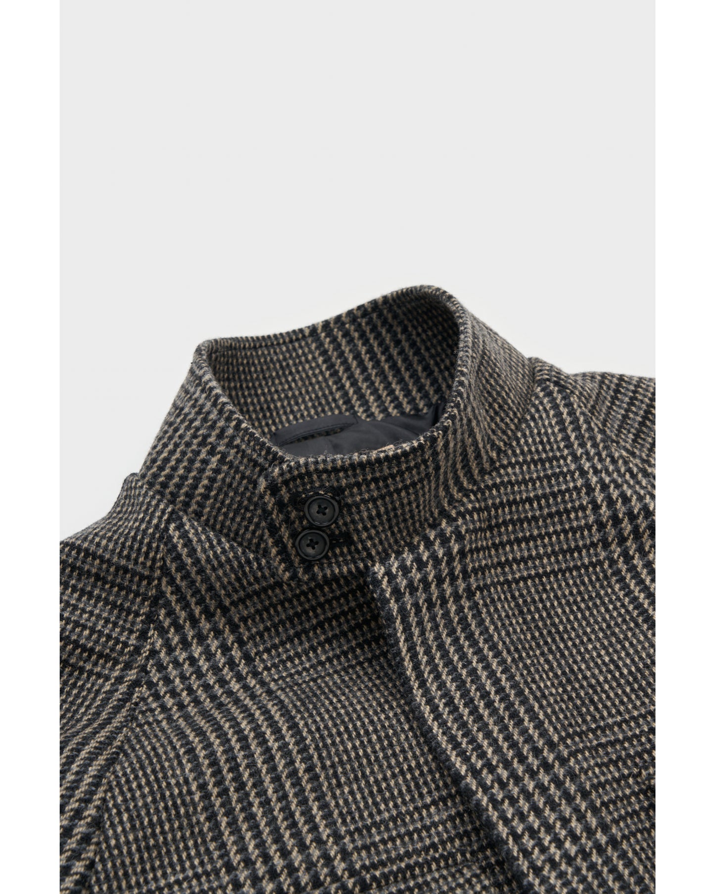 tweed jacket black