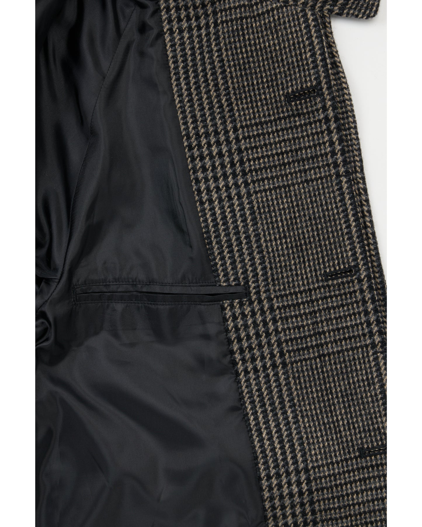 tweed jacket black