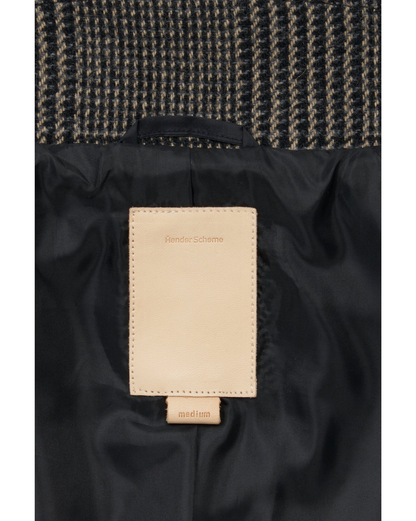 tweed jacket black